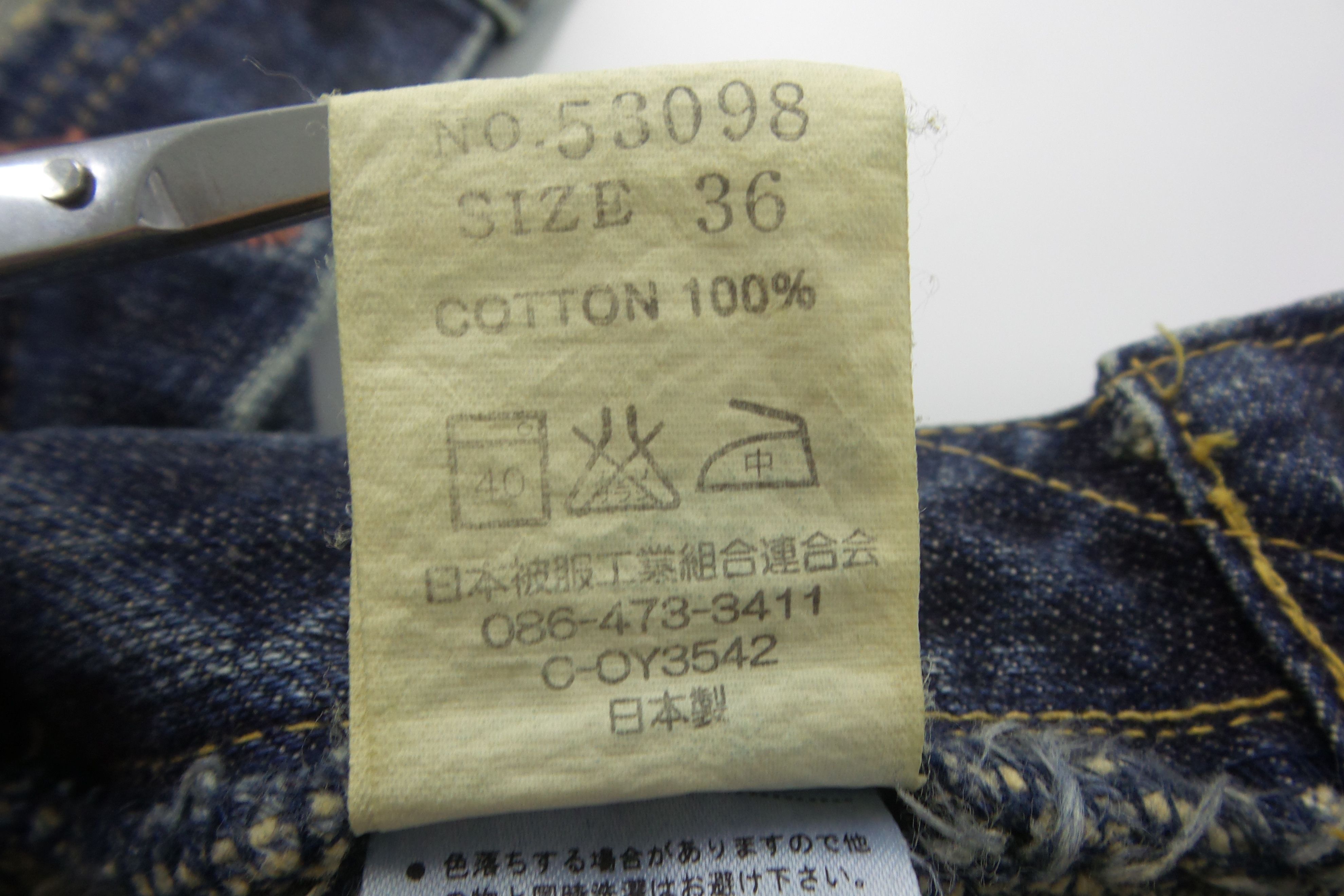 Eternal × Japanese Brand DISTRESSED Eternal Stonewashed Jeans W36xL42.5 Size US 36 / EU 52 - 4 Thumbnail