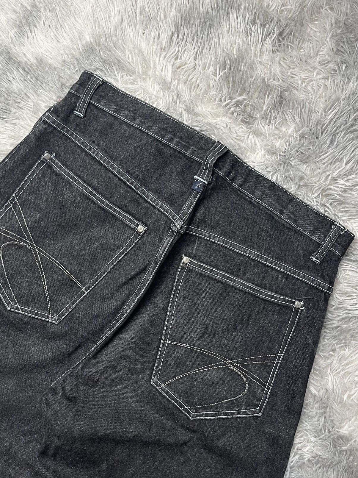 Karl Kani Vintage 90s karl kani jeans black Size US 34 / EU 50 - 9 Thumbnail