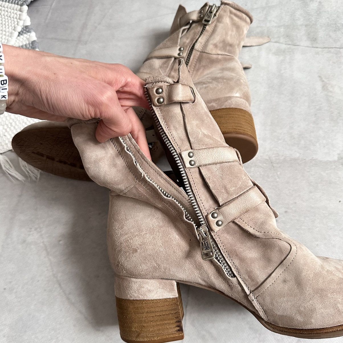 Dirk Bikkembergs AS 98 Airstep Vintage Ankle Buckle Straps Boots Guidi Vibe Size US 11 / IT 41 - 8 Thumbnail