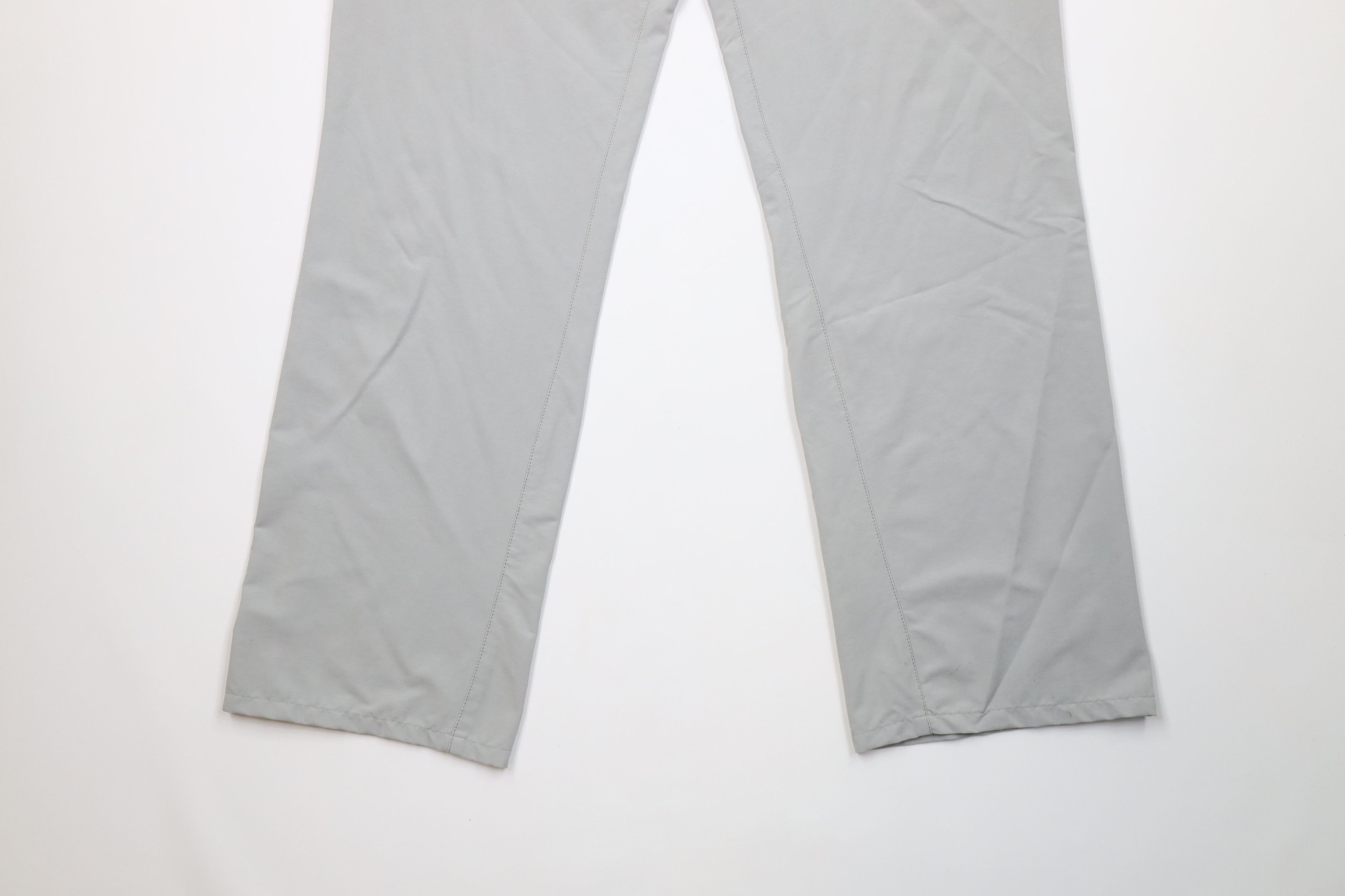 Oakley Vintage Oakley Stretch Wide Leg Chino Pants Trousers Gray Size US 34 / EU 50 - 4 Thumbnail