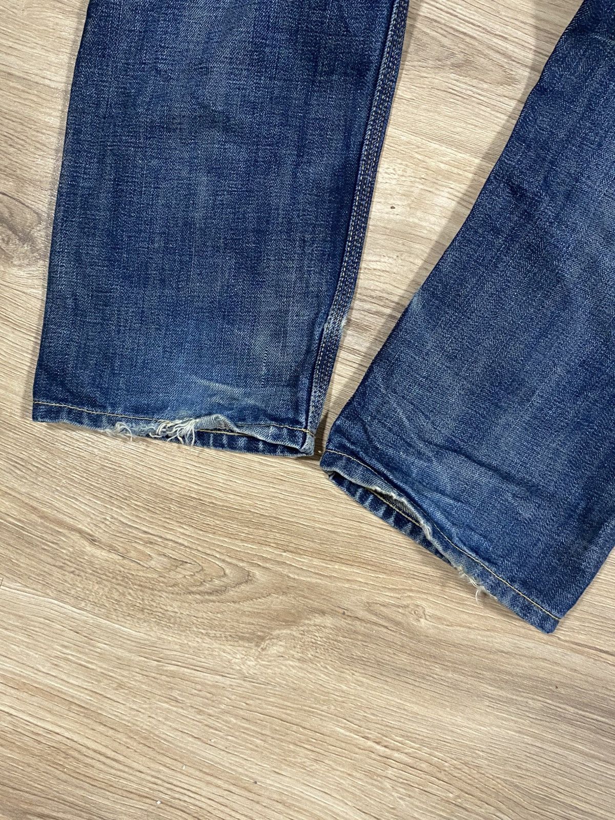 Natural Selection Natural Selection Selvage Denim Faded Jeans W34 L32 Size US 34 / EU 50 - 11 Thumbnail