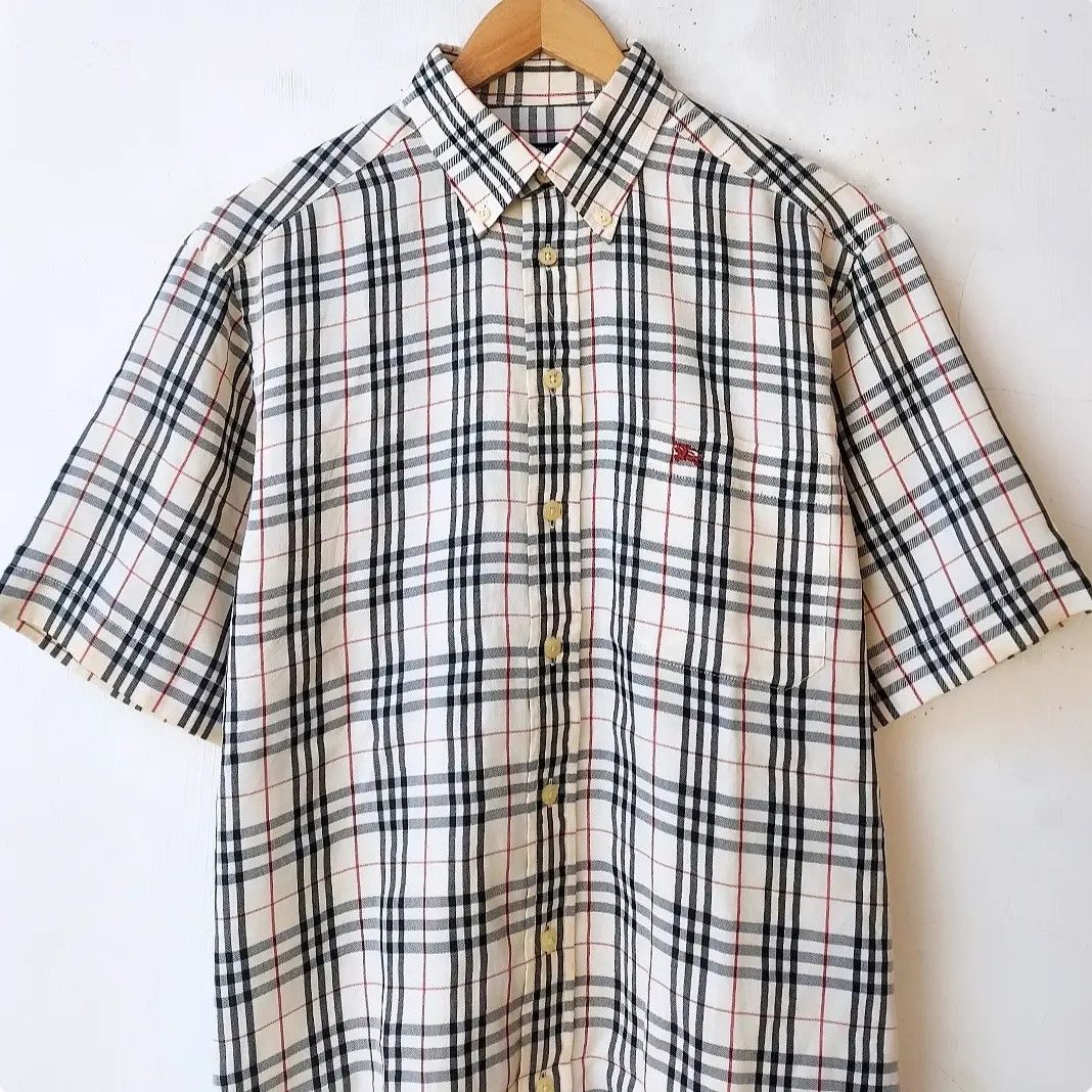 Burberry Burberry London Nova Check Button Shirts Size US M / EU 48-50 / 2 - 2 Thumbnail