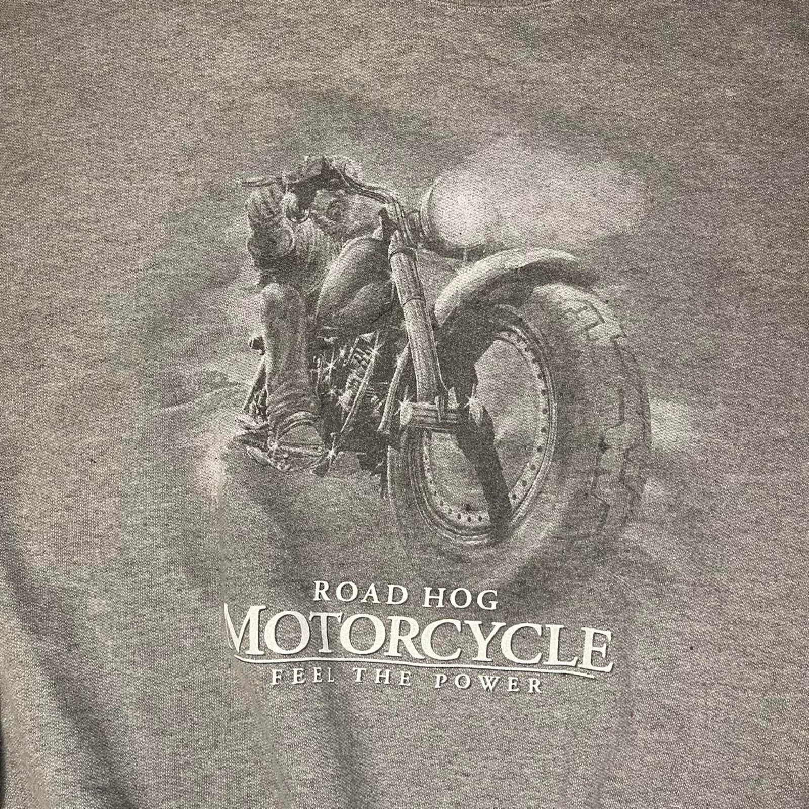 Other Vintage Road Hog Motorcycle Crewneck Size US L / EU 52-54 / 3 - 2 Thumbnail