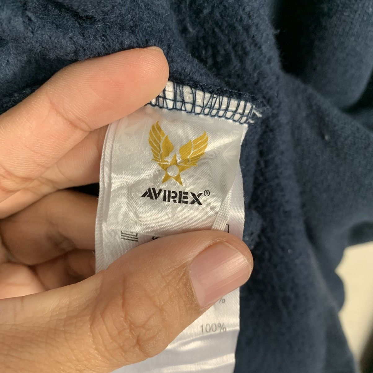 Avirex Avirex Spellout Hoodie Size US L / EU 52-54 / 3 - 16 Thumbnail