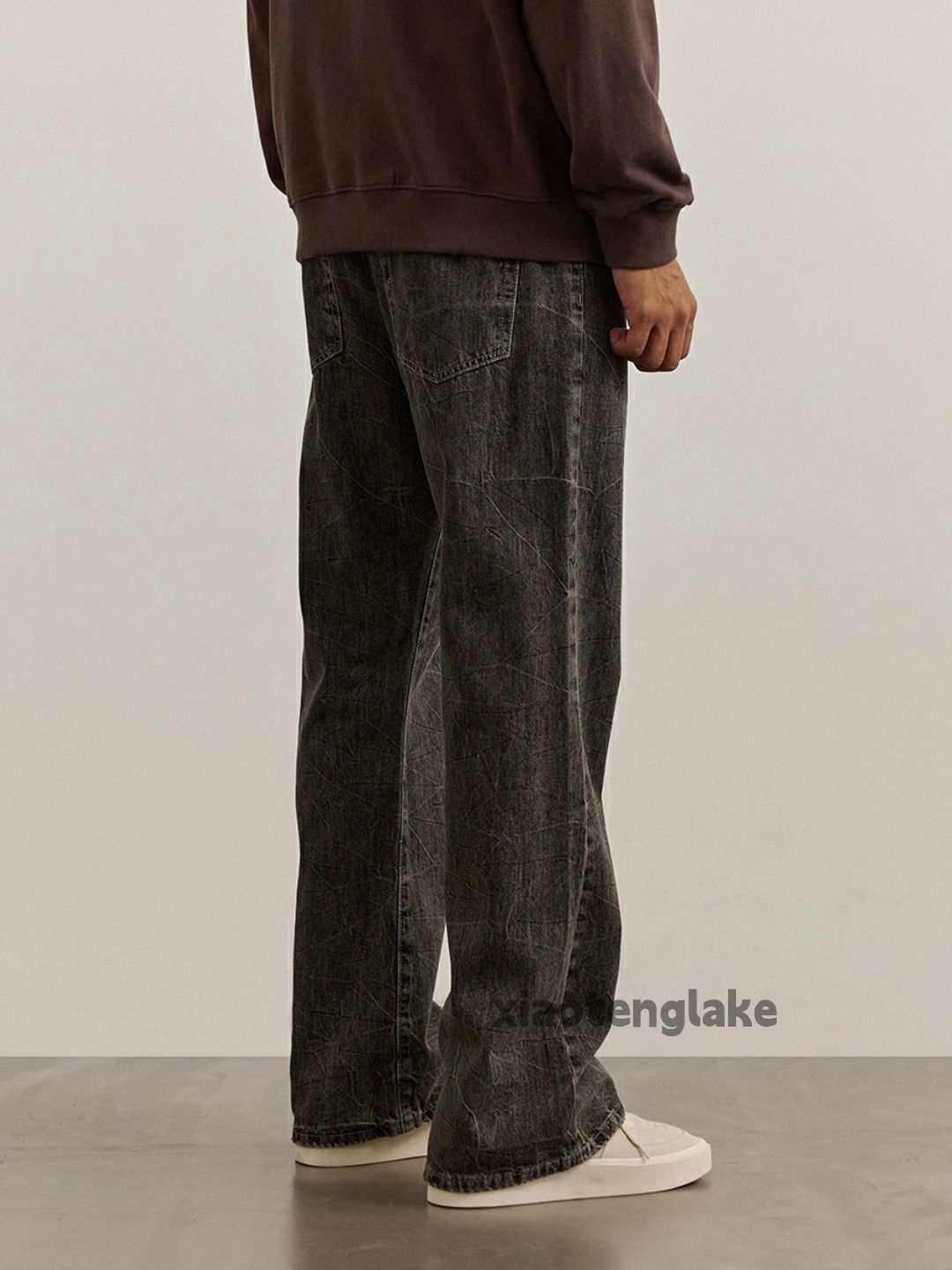 Jean × Vintage washed faded y2k skate hiphop yuppie gradient jeans Size US 32 / EU 48 - 3 Thumbnail