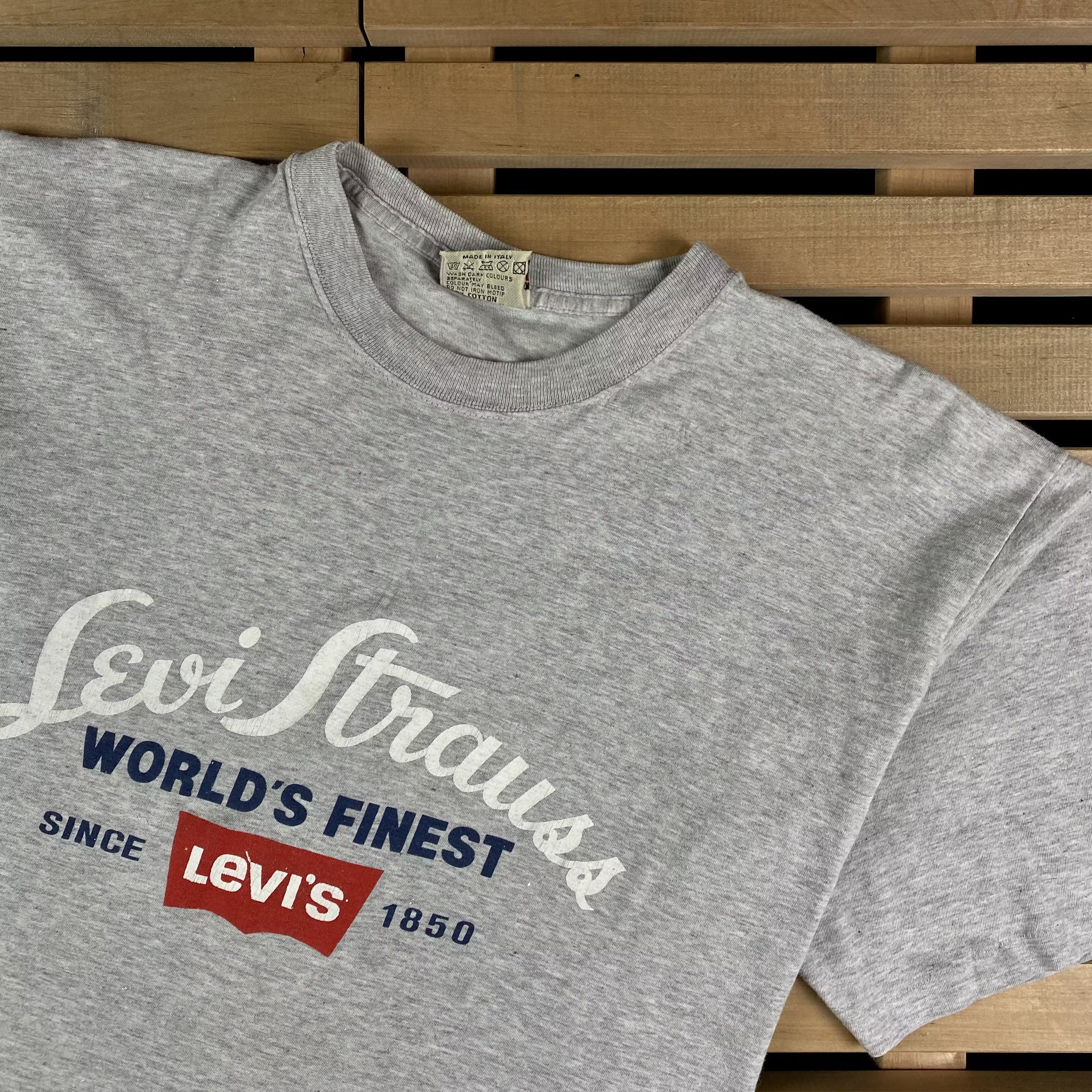 Levi's Men’s T-Shirt Levi’s Vintage 90s Size M Size US M / EU 48-50 / 2 - 2 Thumbnail