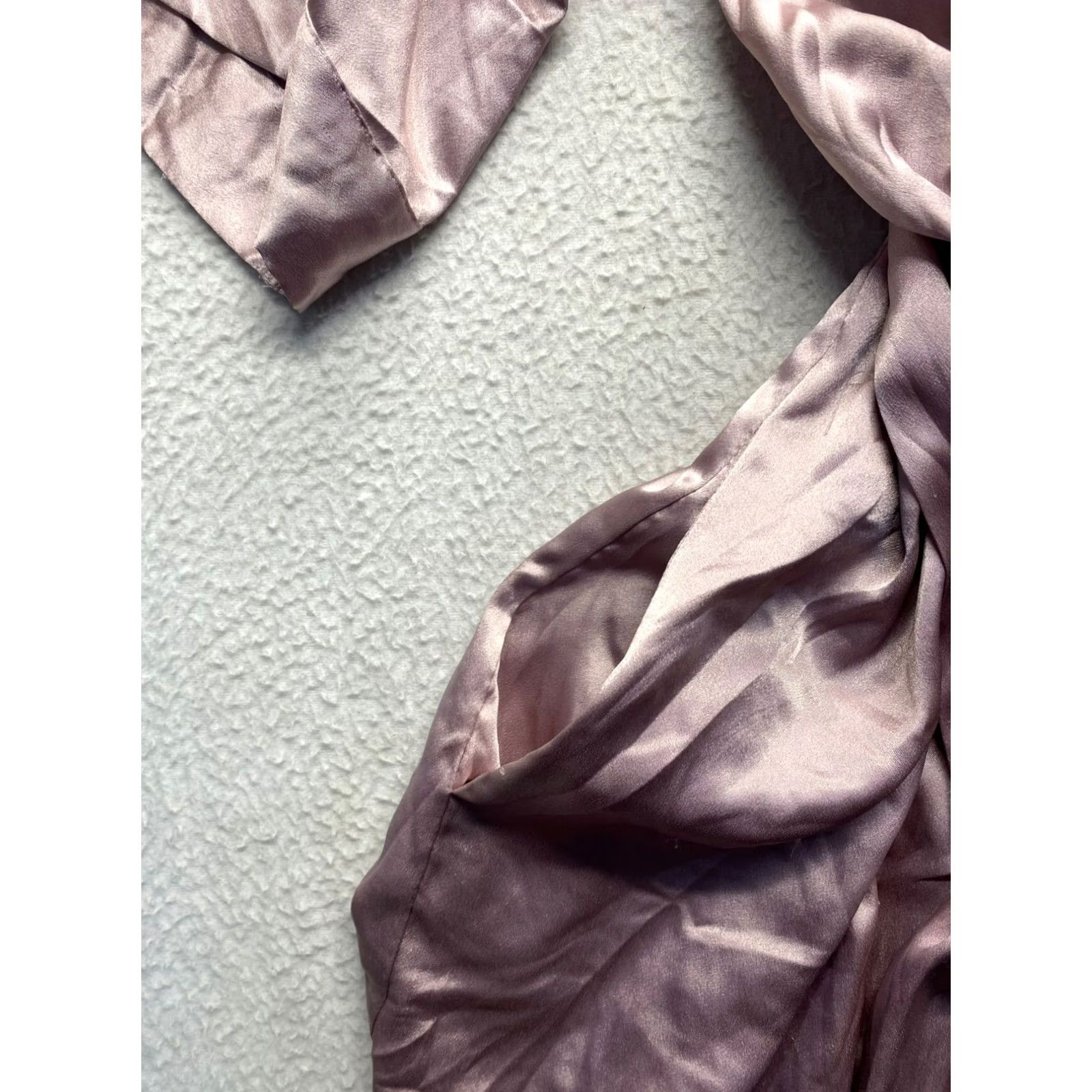 Victoria's Secret Victorias Secret Womens Satin Kimono Robe M/L Light Pink #7104 Size ONE SIZE - 4 Thumbnail