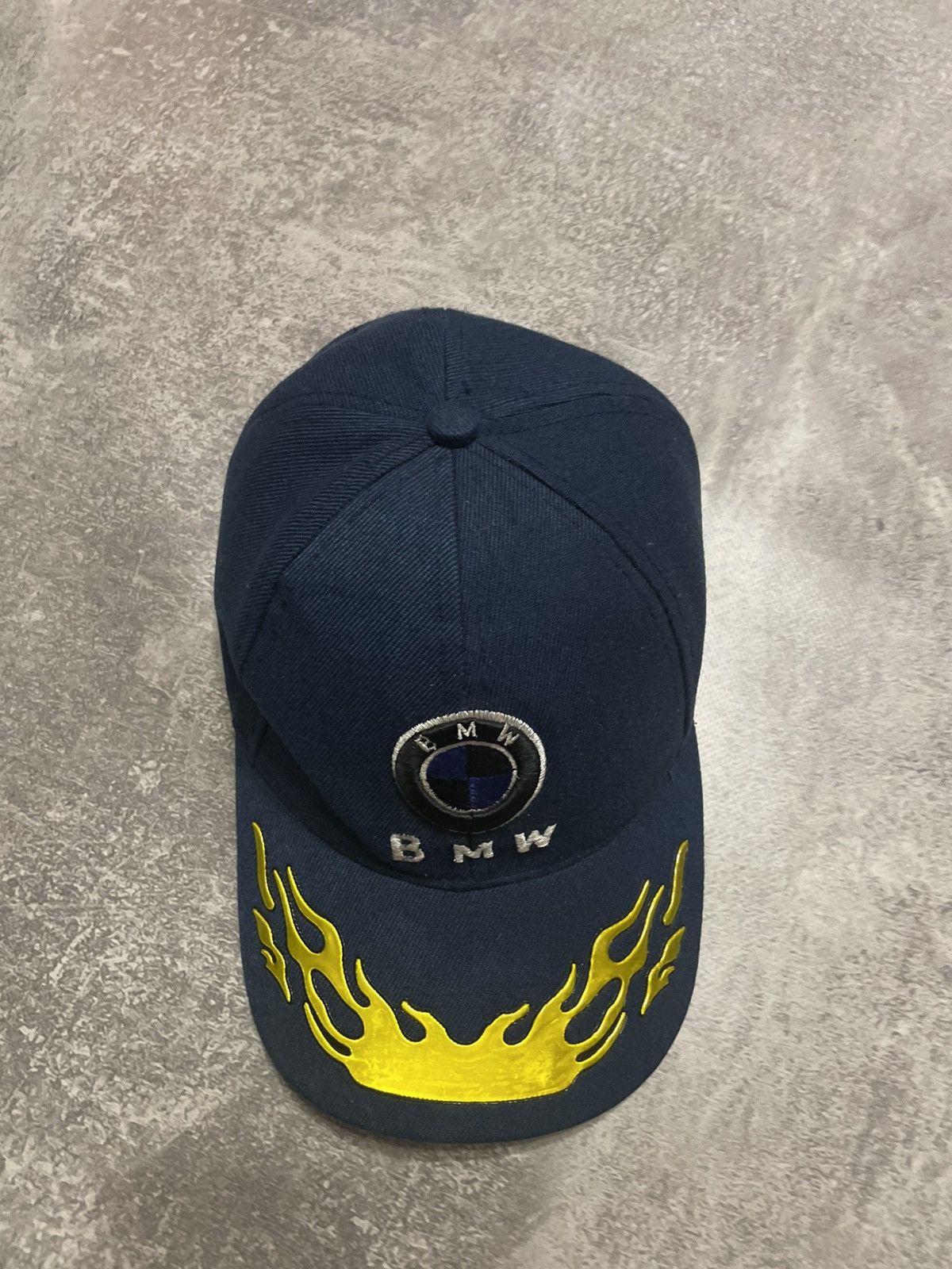 BMW × Vintage Vintage BMW Flame Racing Cap Size ONE SIZE - 6 Thumbnail