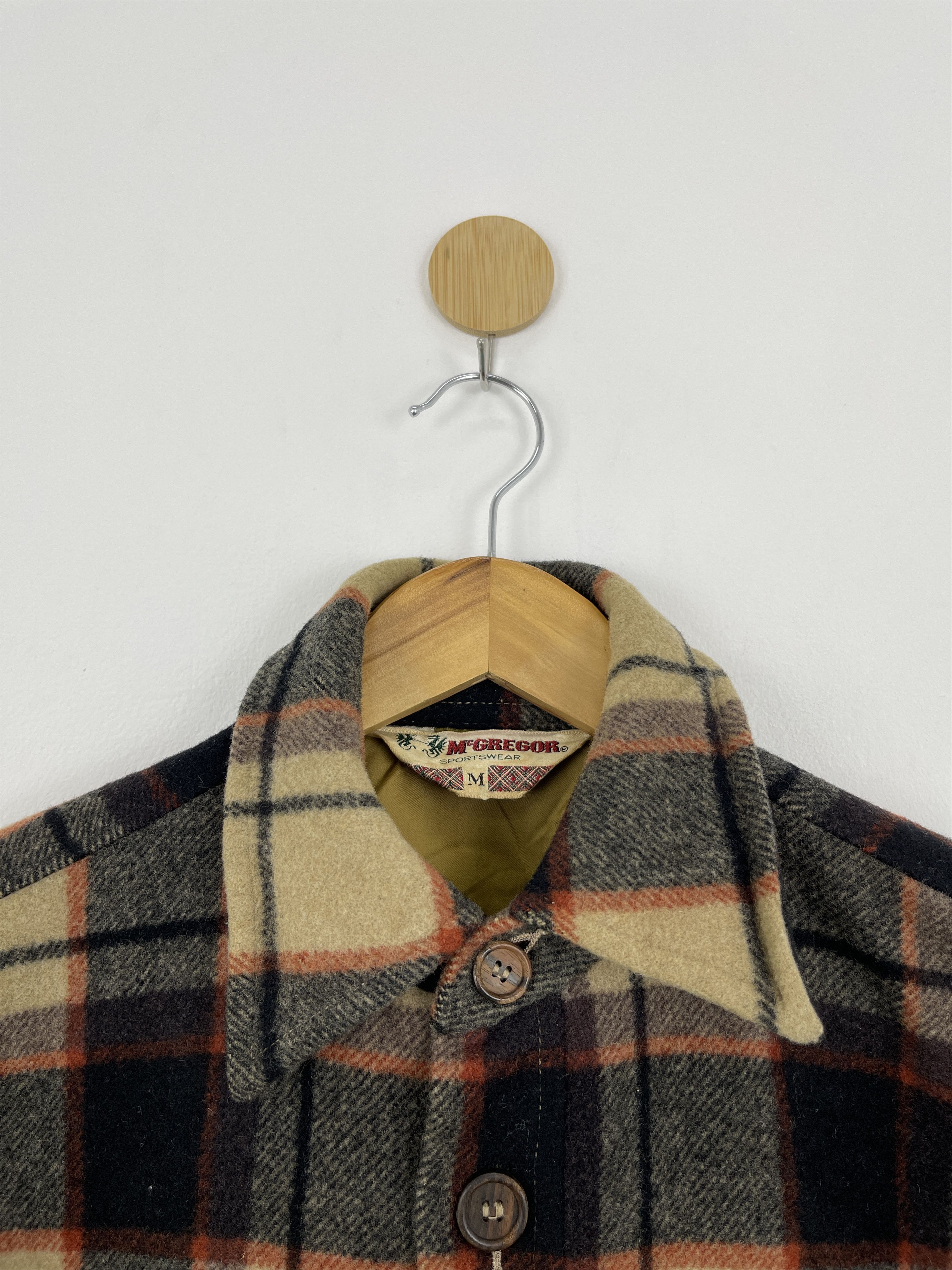 McGregor Vintage Mcgregor Wool Mohair Plaid Flannel Jacket JA0019 Size US M / EU 48-50 / 2 - 7 Thumbnail