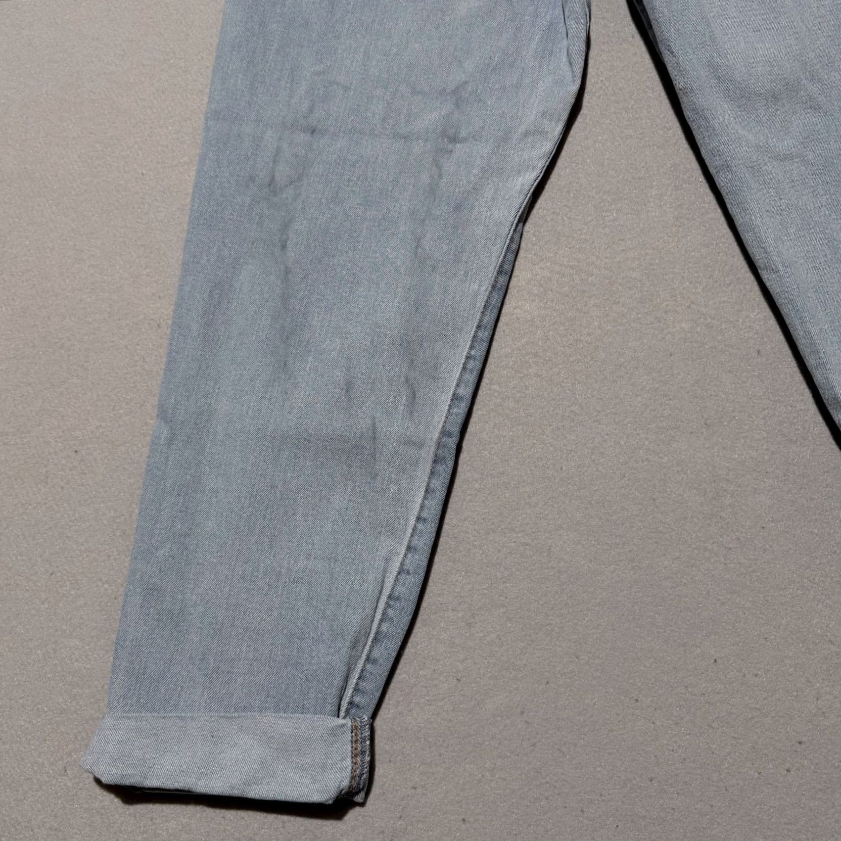 Denizen DENIZEN From Levi’s Boyfriend Jeans Women Blue Denim Crop Cuffed 8 Jeans 5-Pocket Design Beltless Regular Rise Mid 23in Inseam Denim Size 30" / US 8 / IT 44 - 7 Thumbnail