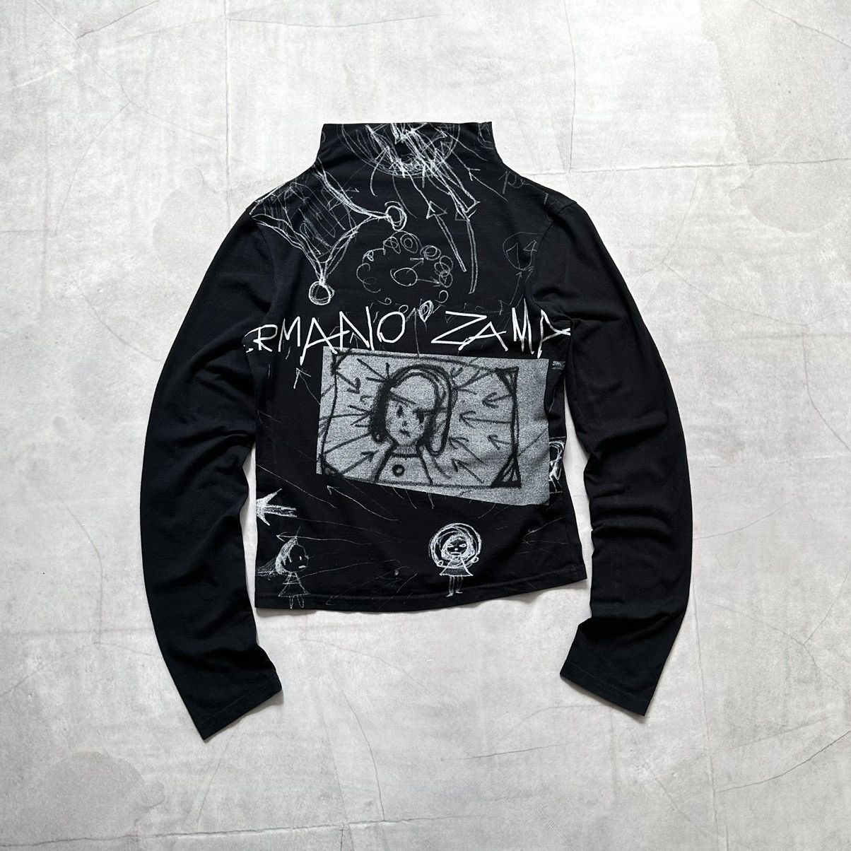 RARE Cop Copine Vibe Long Sleeve T Shirt Germano Zama