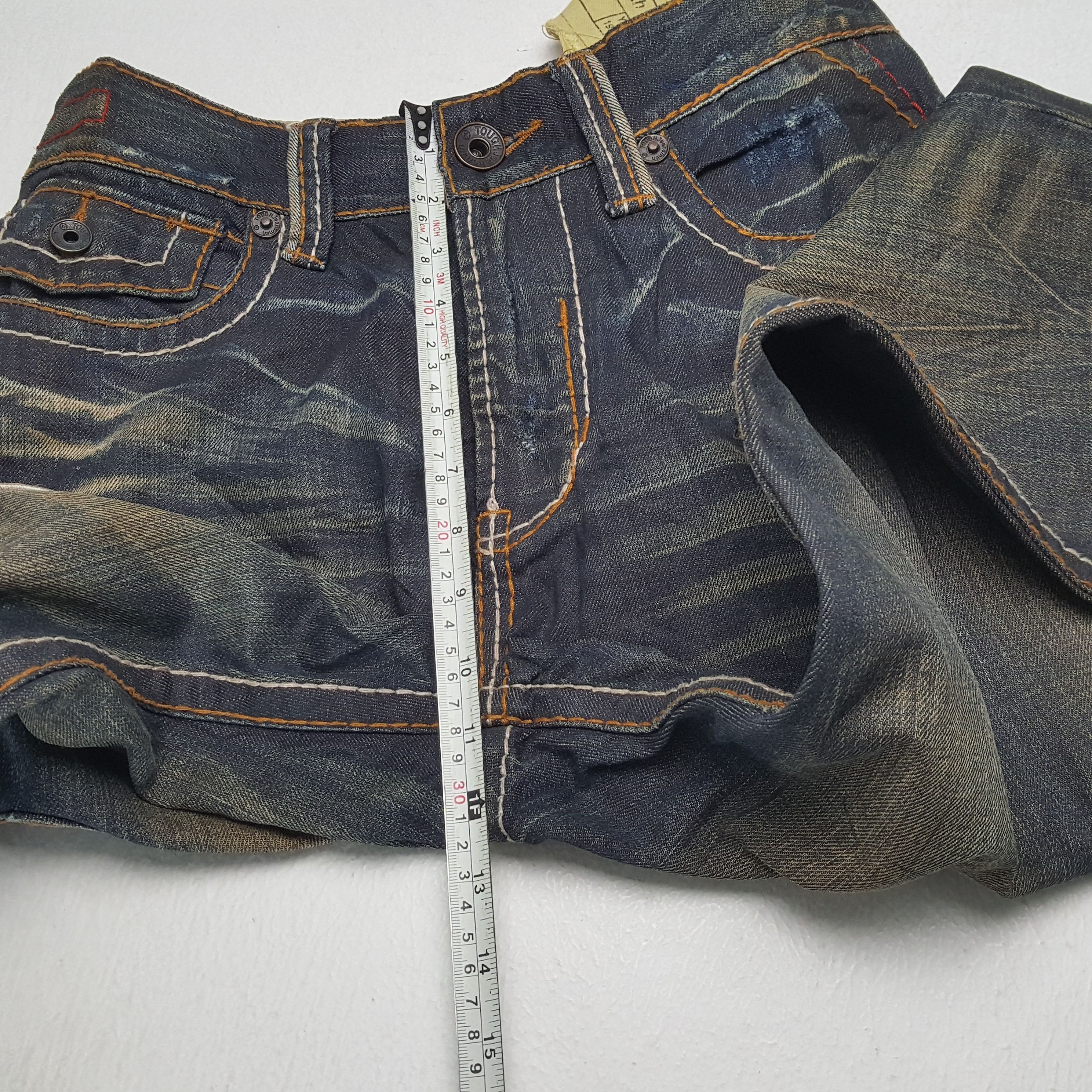 Vintage TOUGH JEANSMITH Streetwear Style Jeans Size US 31 - 8 Thumbnail
