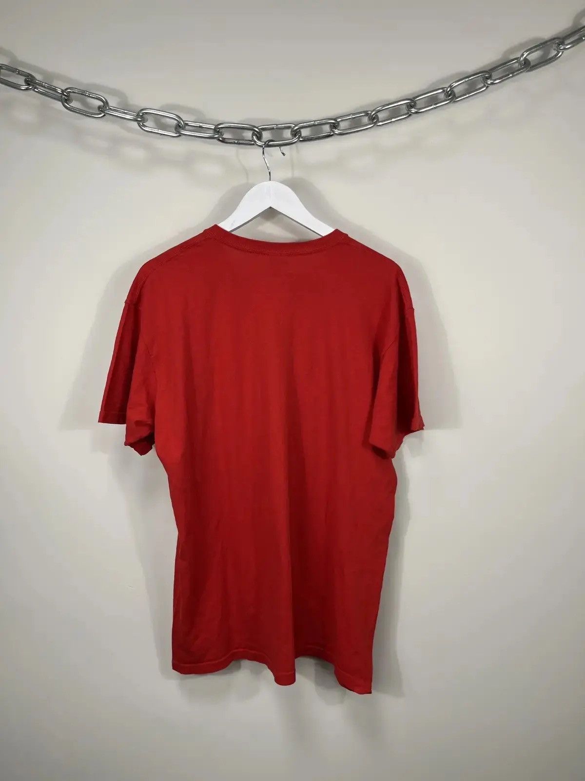 Band Tees × Michael Jackson × Vintage Vintage 2009 Michael Jackson King Of Pop Red Rare Tee Size US L / EU 52-54 / 3 - 5 Thumbnail
