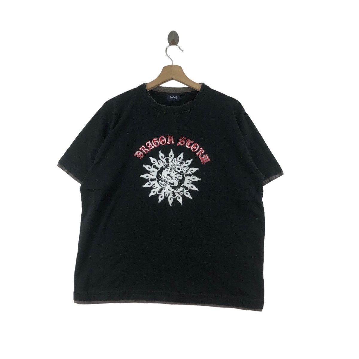 Vintage Vintage ANIME DRAGON STORM Manga Tv Series Tee Shirt Top Size US L / EU 52-54 / 3 - 1 Thumbnail