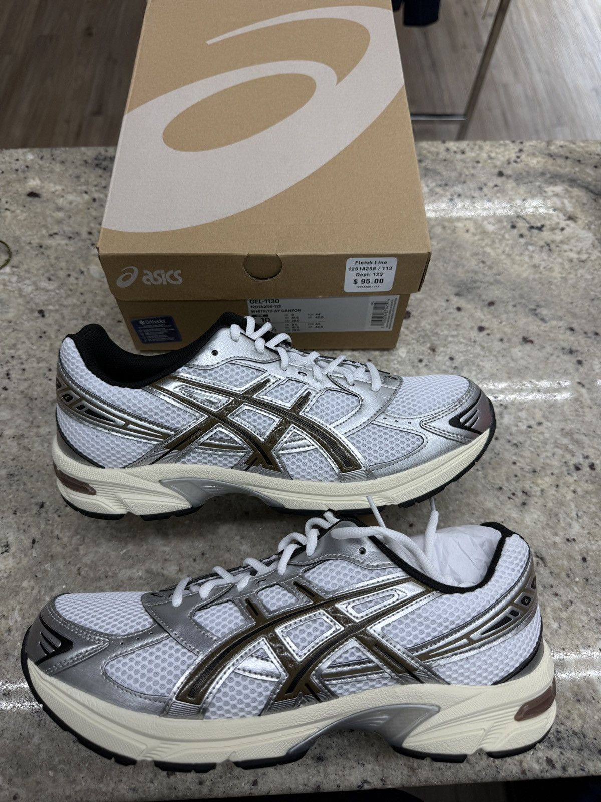 Asics ASIC 1130 Brown Sneakers Size US 12 / EU 45 - 1 Thumbnail