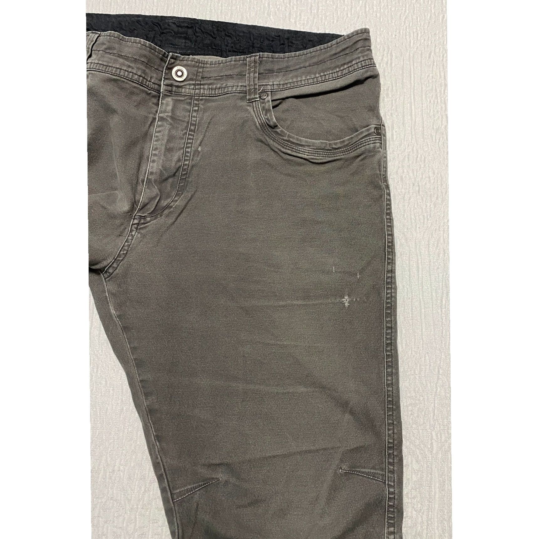 Vintage VINTAGE Kuhl Jeans Khakis Pants 40 Mens Gray Stretch Canvas 5-Pocket Outdoor Rugged Comfort Regular Man Size US 40 / EU 56 - 2 Thumbnail