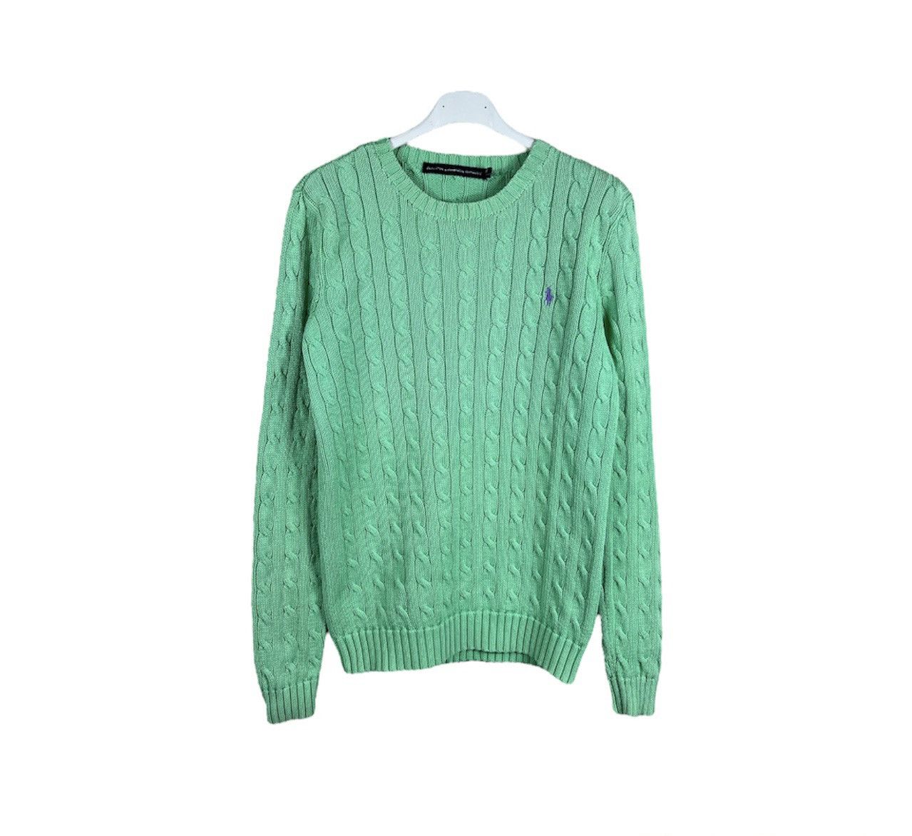 Ralph Lauren × Ralph Lauren Sport × Vintage Vintage Ralph Lauren Sport cable knit braid sweater knitted Size M / US 6-8 / IT 42-44 - 1 Thumbnail