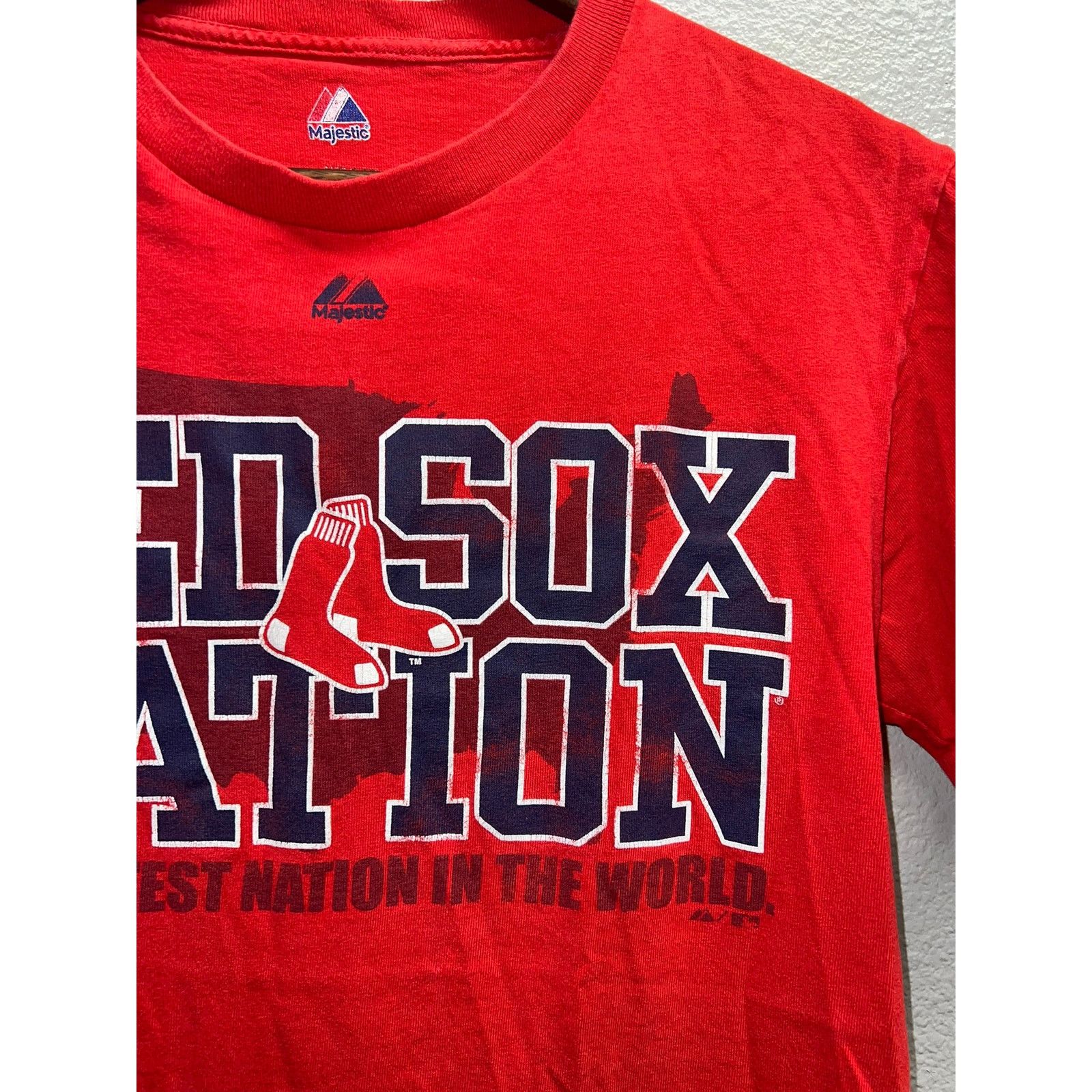 MLB Red Sox Nation Shirt The Greatest MLB Baseball Red Tee Small Size US S / EU 44-46 / 1 - 3 Thumbnail