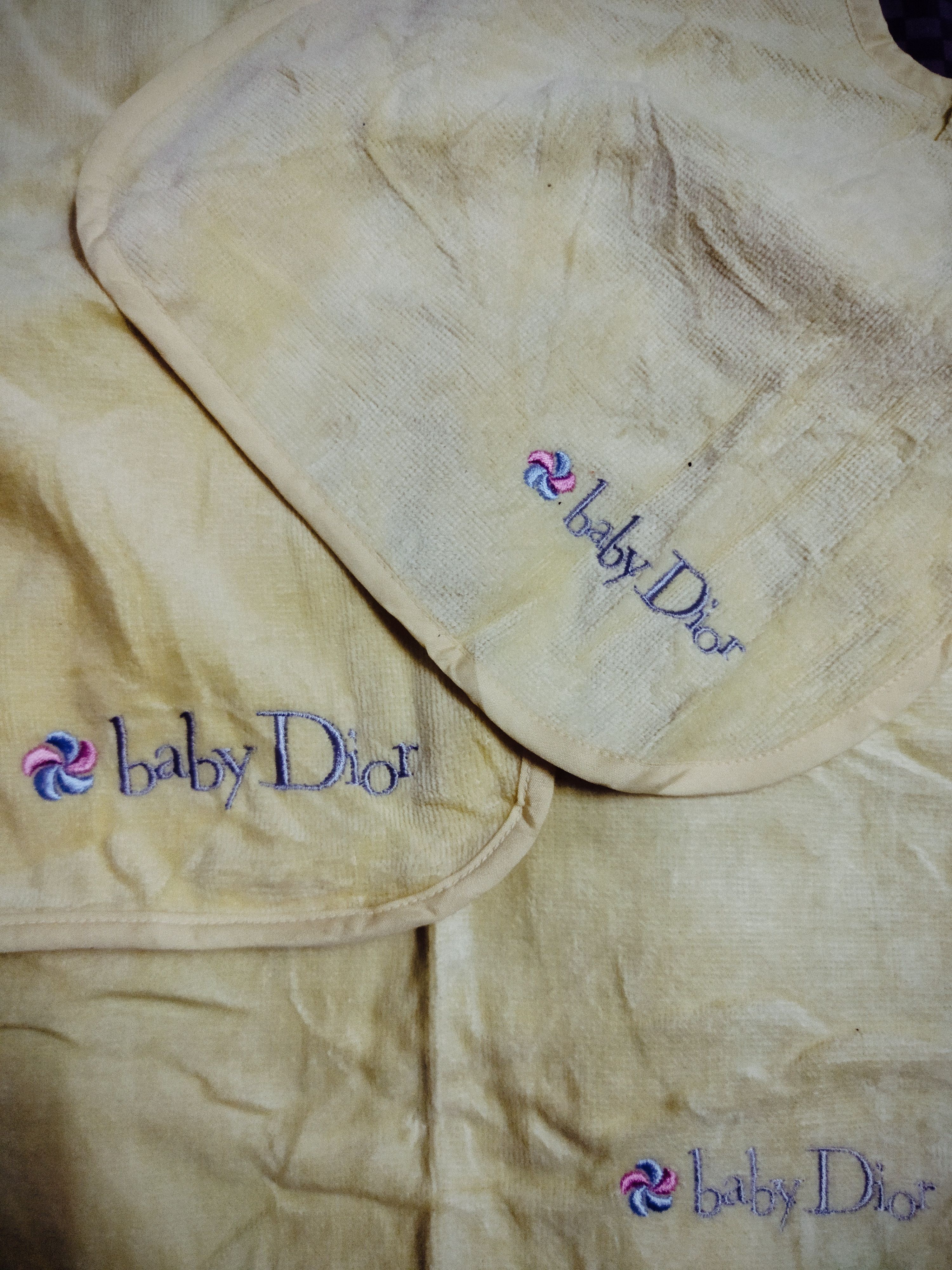 Baby Dior Bib Set