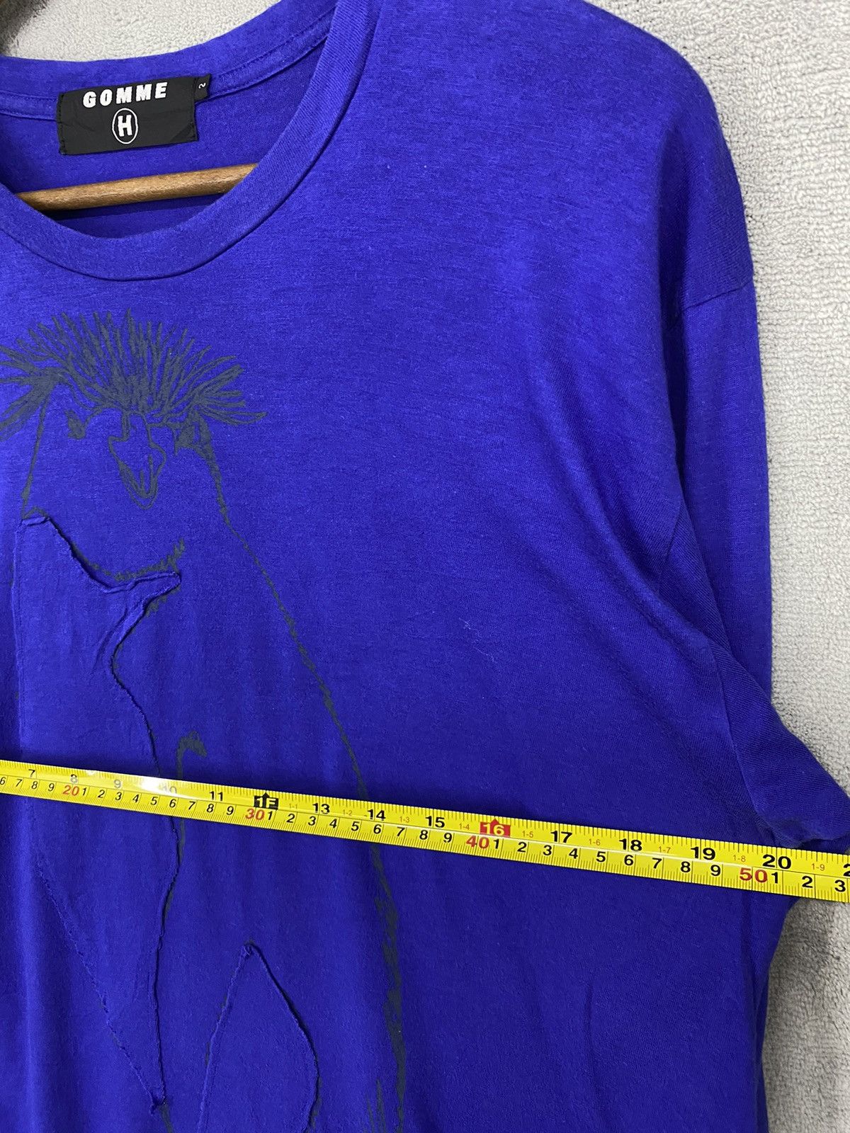Yohji Yamamoto GOMME HOMME RARE DESIGN LONG SLEEVE T-SHIRT Size US M / EU 48-50 / 2 - 11 Thumbnail
