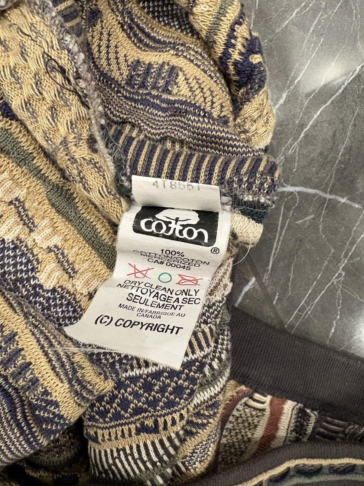 Tundra Canada Vintage Tundra Canada Sweater Men Large Coogi Style RARE Size US L / EU 52-54 / 3 - 4 Thumbnail