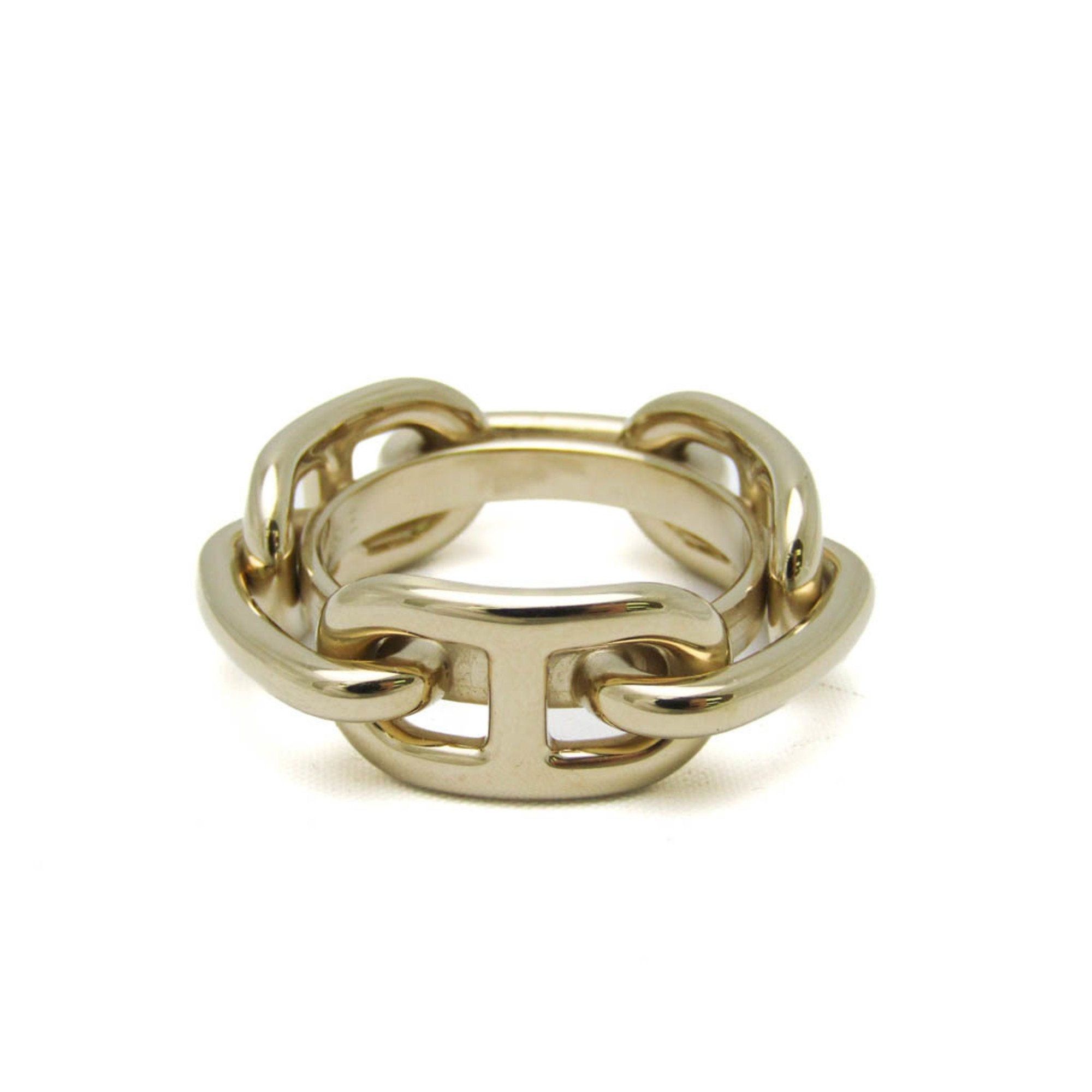 image of Hermes Metal Scarf Ring Gold Lugate Shane Dunkle, Women's