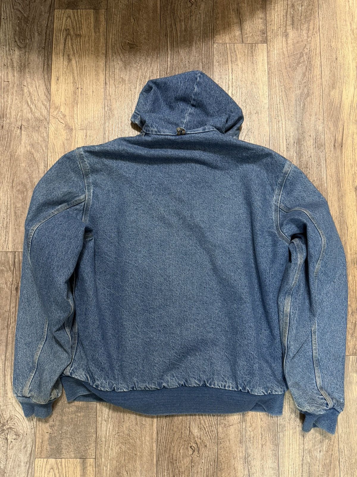 Carhartt Vintage Carhartt Denim Hooded Jacket Mens XL ASAP Rocky Size US XL / EU 56 / 4 - 10 Thumbnail