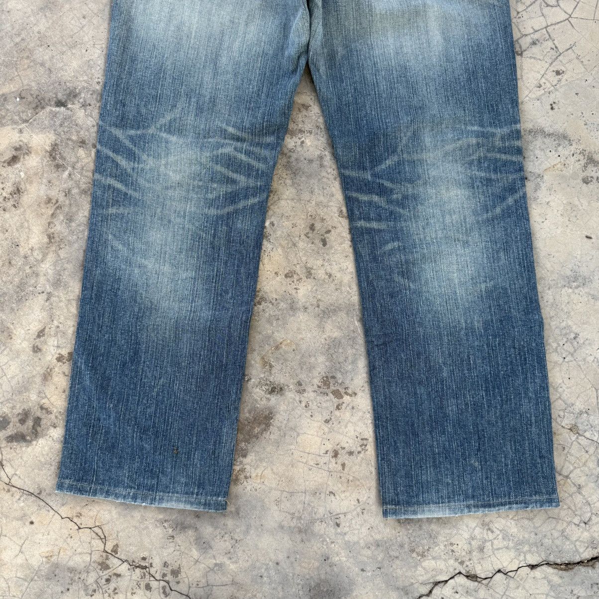 Lee VINTAGE LEE RAIDER FADED JEAN DENIM PANTS Size US 36 / EU 52 - 10 Thumbnail