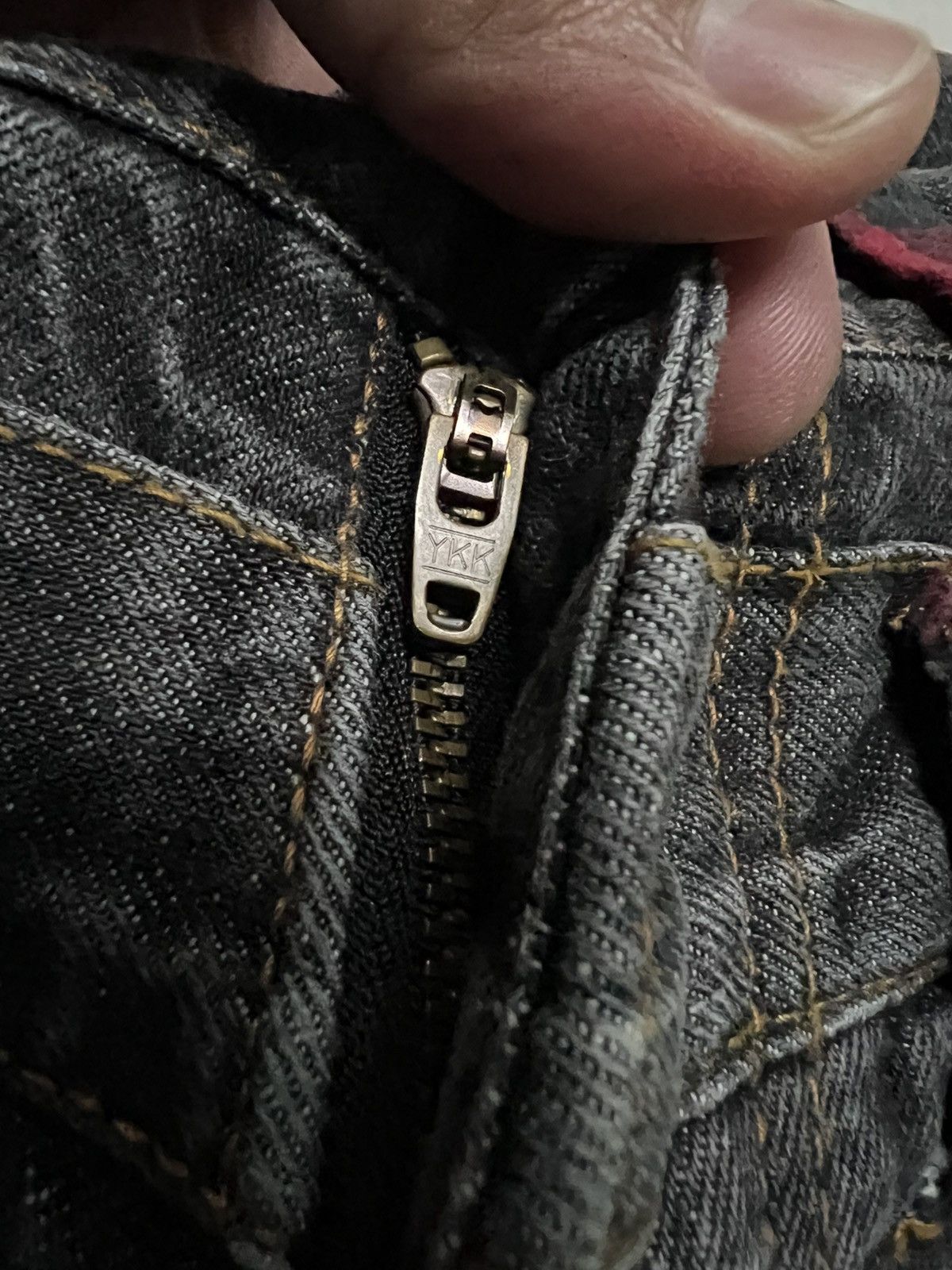 Japanese Brand Japanese Brand Nylaus Double Waist Faded Jean Size US 32 / EU 48 - 10 Thumbnail