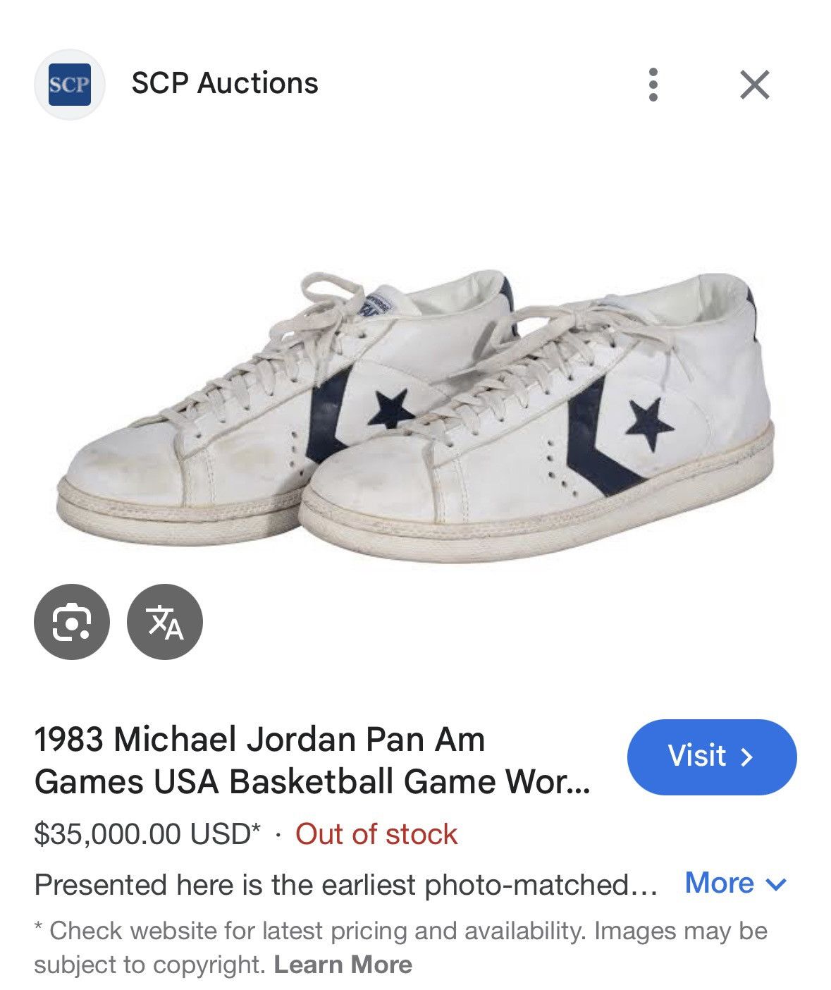 Converse Rare 1980s Converse “Michael Jordan” One Star Sneakers Size US 9 / EU 42 - 3 Thumbnail
