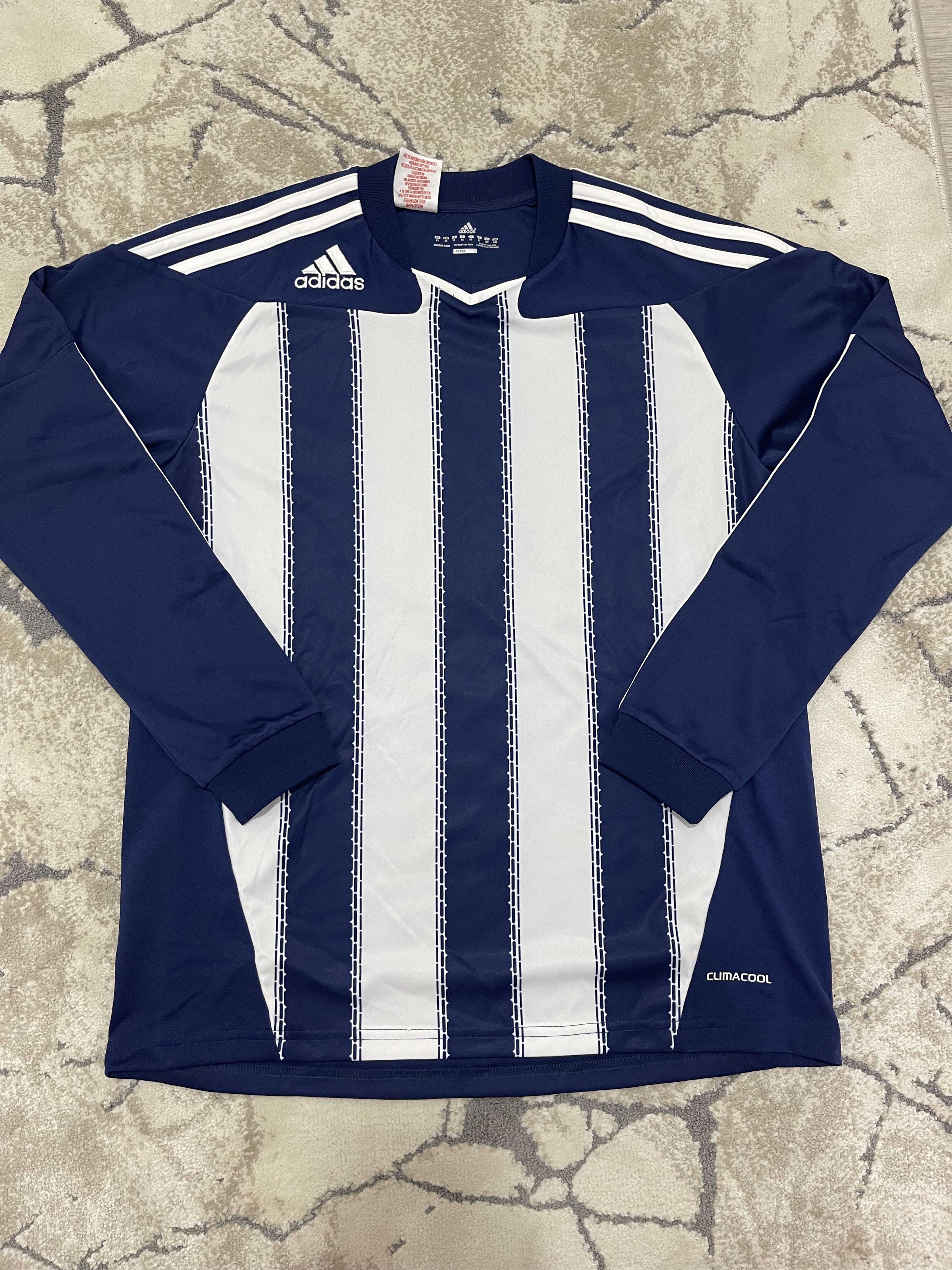 Adidas Adidas Stricon Long Sleeve Football Jersey XS BNWT ClimaCool Size US XS / EU 42 / 0 - 1 Thumbnail