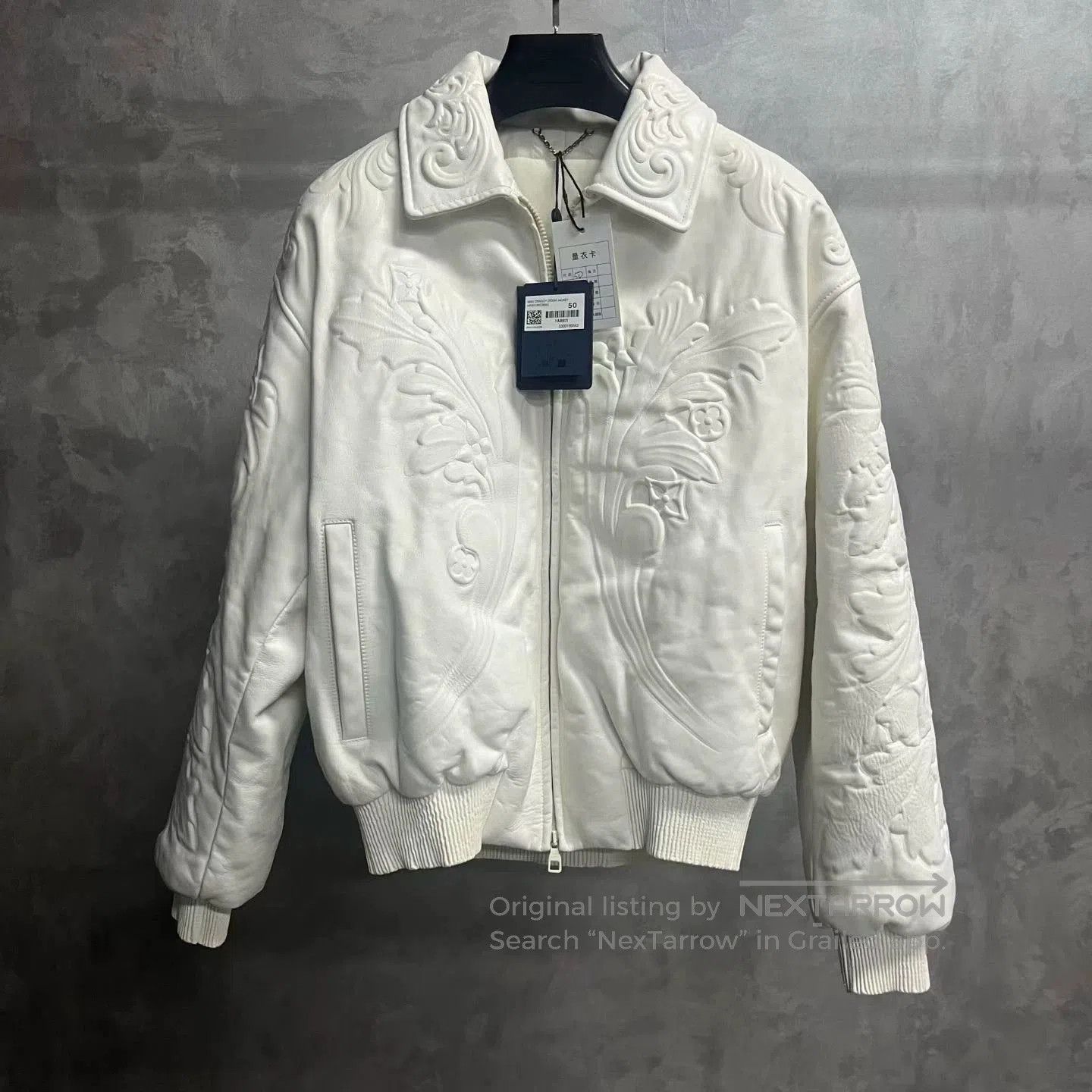 Louis Vuitton Louis Vuitton White Leather Waistcoat Jacket. Size US M / EU 48-50 / 2 - 1 Thumbnail