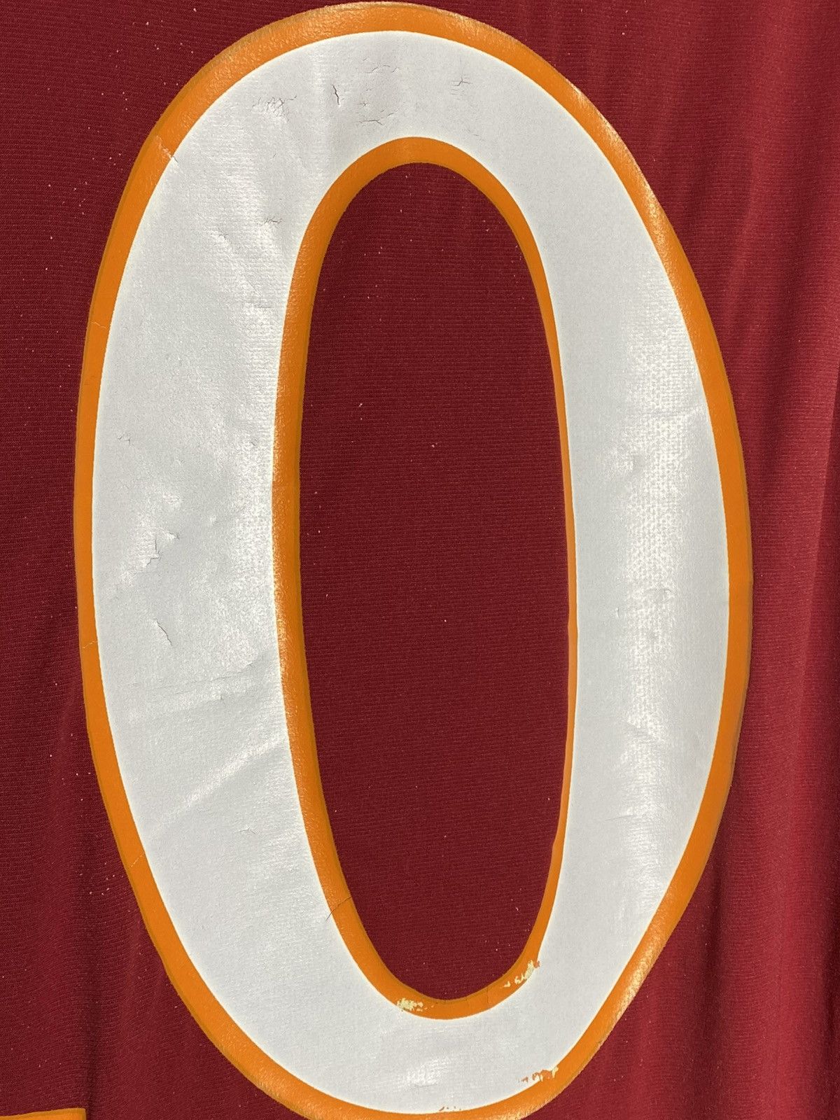 Kappa Kappa AS Roma 2009 Long Sleeve #10 Totti Soccer Jersey Size US L / EU 52-54 / 3 - 14 Thumbnail