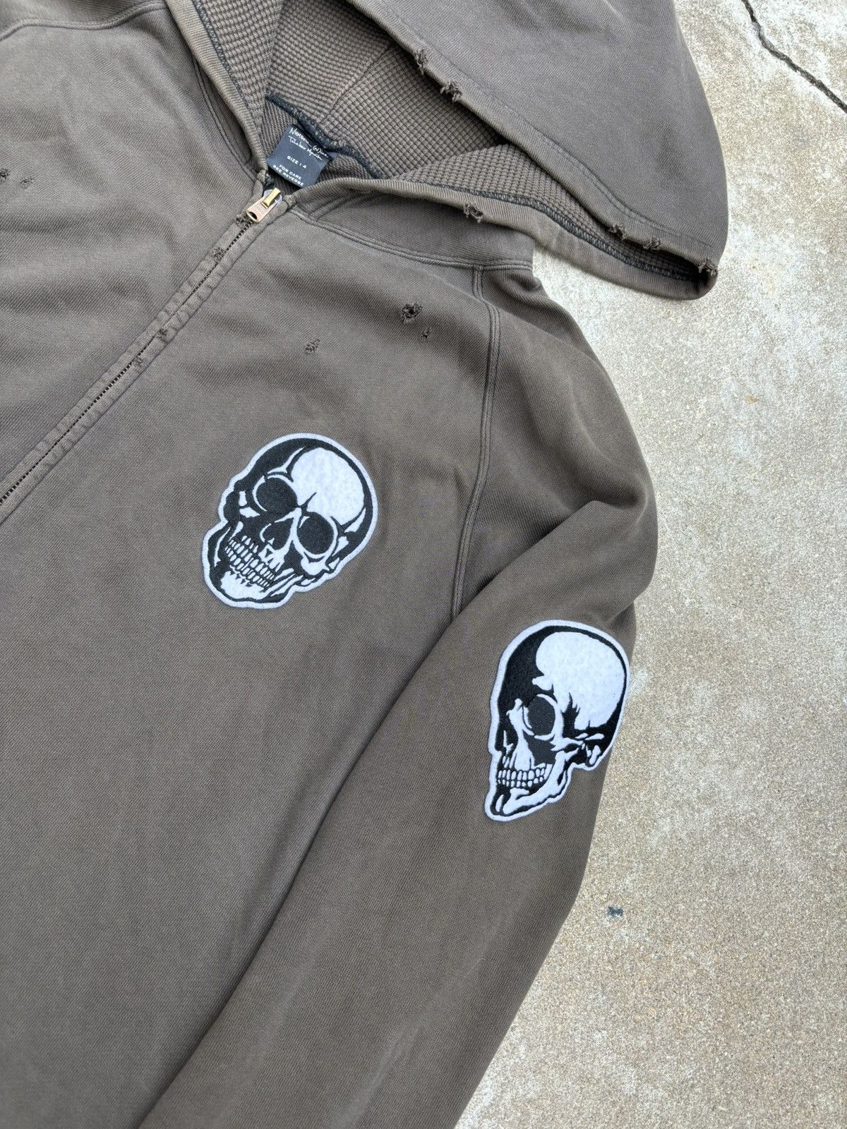 トップス DREAM BABY DREAM Double Skull Hodie NUMBER (N)INE Number (N)ine SS04 'Dream Baby Dream' The