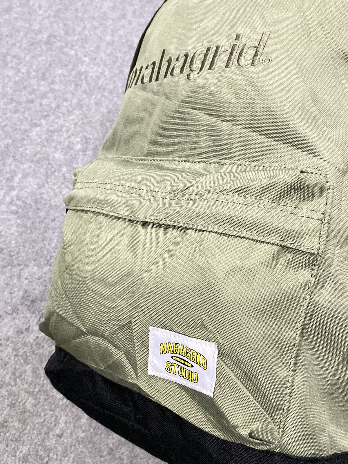 Other Backpack Mahagrid x Shoopen Khaki | Rare Items. Size ONE SIZE - 7 Thumbnail