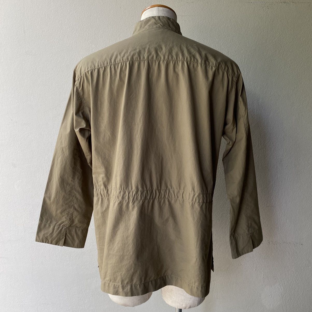 Paul Smith Paul Smith Khaki Mandarin Collar Utility Shirt Size XS / US 0-2 / IT 36-38 - 13 Thumbnail