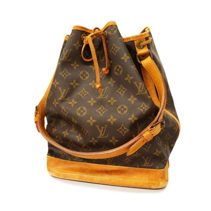 Louis Vuitton Auth Louis Vuitton Monogram Noe M42224 Women's Shoulder Bag