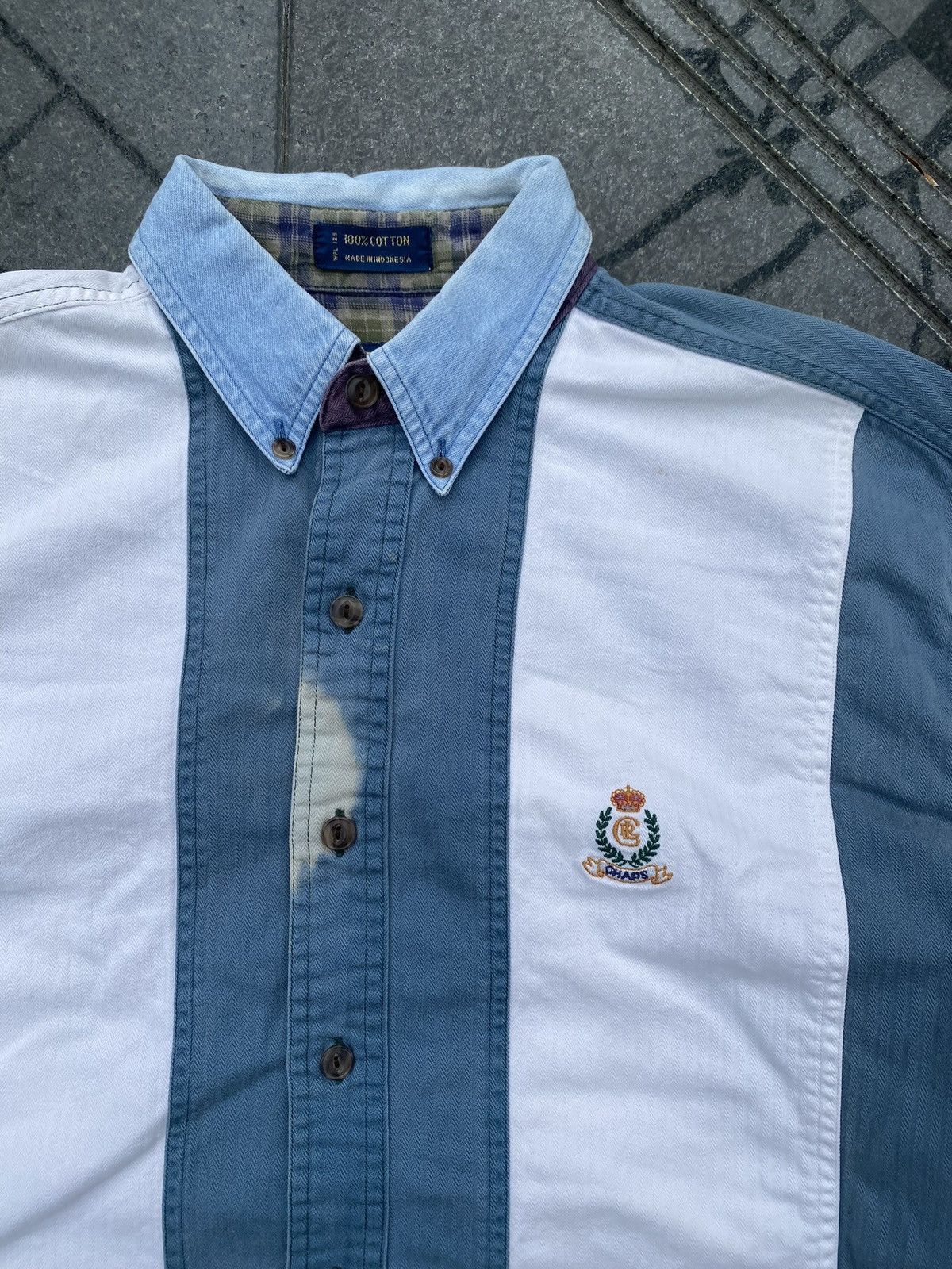 Chaps Ralph Lauren × Vintage 90’s CHAPS RL RARE Y2K RETRO OLD MONEY LOGO Size US M / EU 48-50 / 2 - 4 Thumbnail