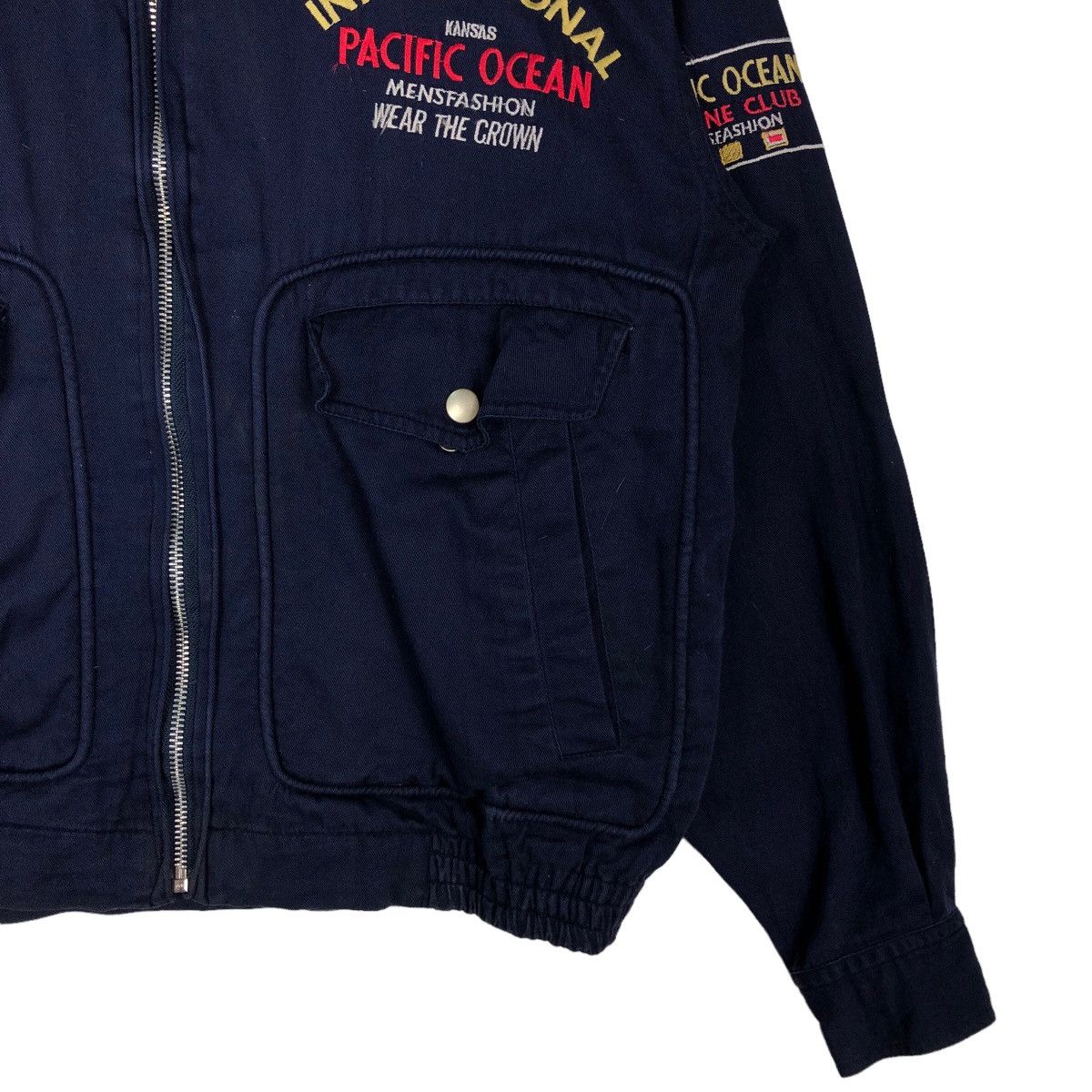 Hysteric Glamour 🔥Vintage Bomber Jacket Pacific Ocean Big Logo Union Size US M / EU 48-50 / 2 - 4 Thumbnail