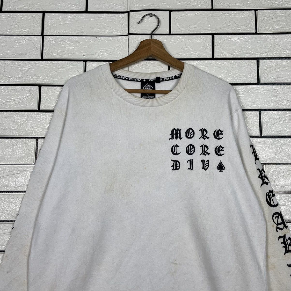 Japanese Brand Japanese Brand MCD The Wall Punk Sweatshirt Size US L / EU 52-54 / 3 - 2 Thumbnail