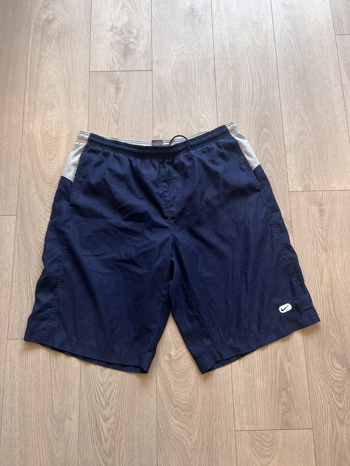 Nike × Vintage Vintage Nike Swim Shorts Meshed Lining 90s 2000s Y2K XXL Size US 38 / EU 54 - 2 Thumbnail