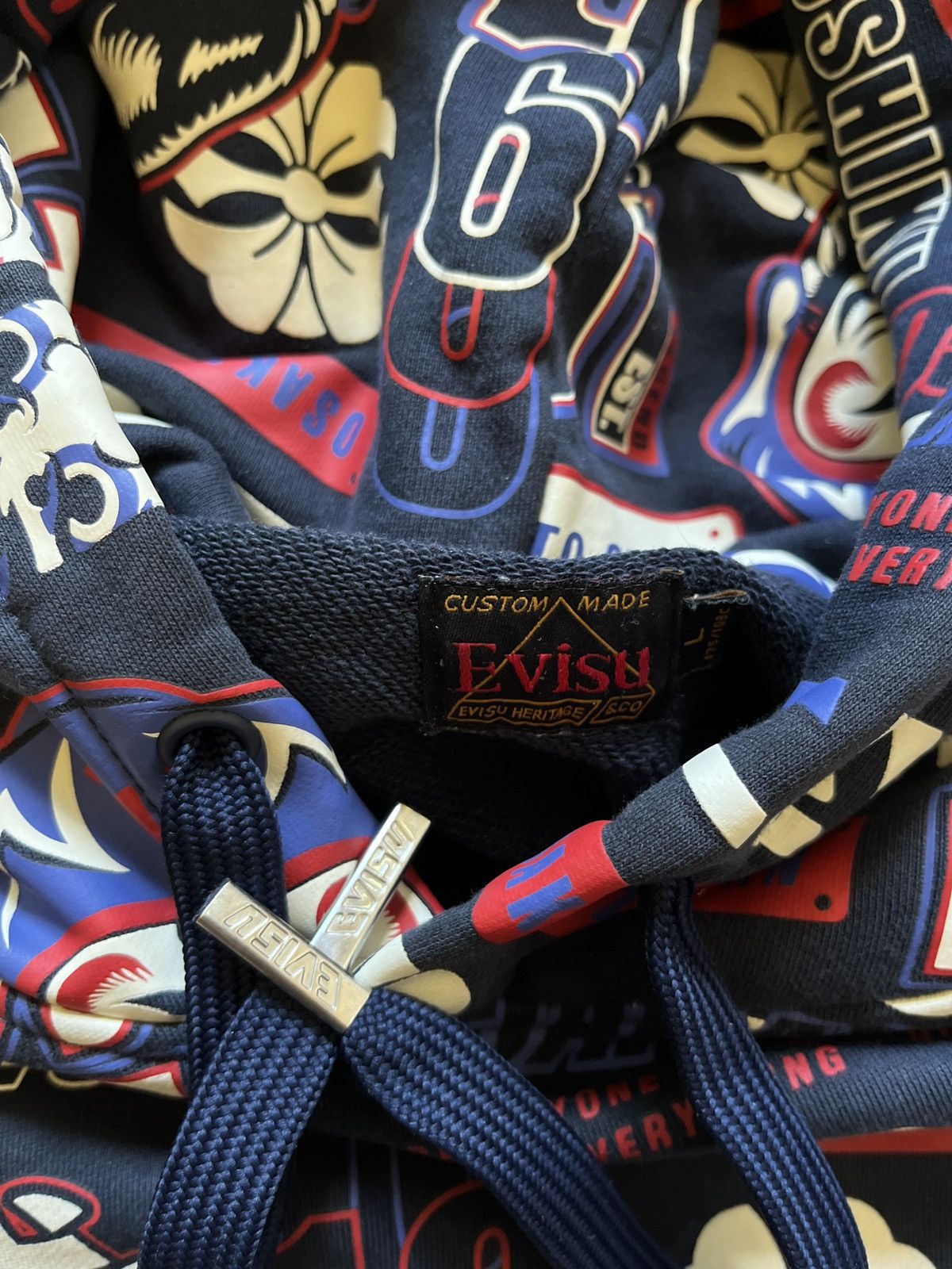 Evisu Evisu hoodie Size US L / EU 52-54 / 3 - 5 Thumbnail