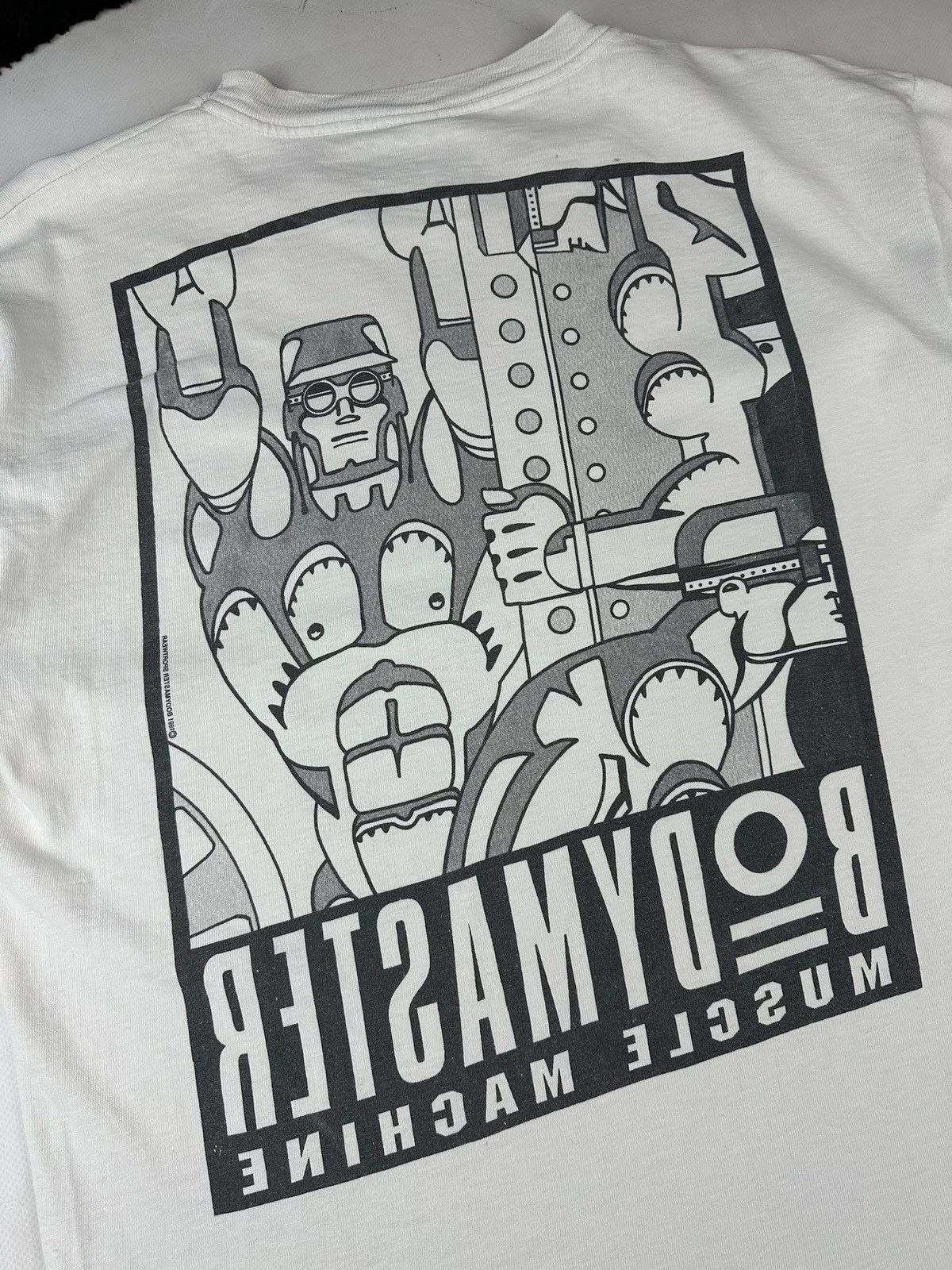 Vintage Bodymaster T-Shirt vintage baggy Tees Gold’s acid Gym Size US L / EU 52-54 / 3 - 7 Thumbnail