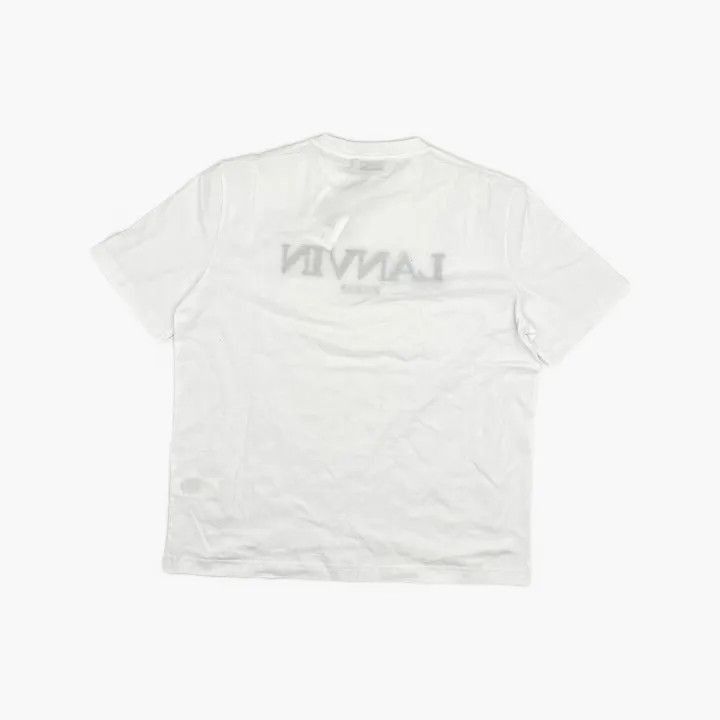 Lanvin Lanvin SS22 Printed Letter Short Sleeve T-Shirt -2507 Size US L / EU 52-54 / 3 - 3 Thumbnail