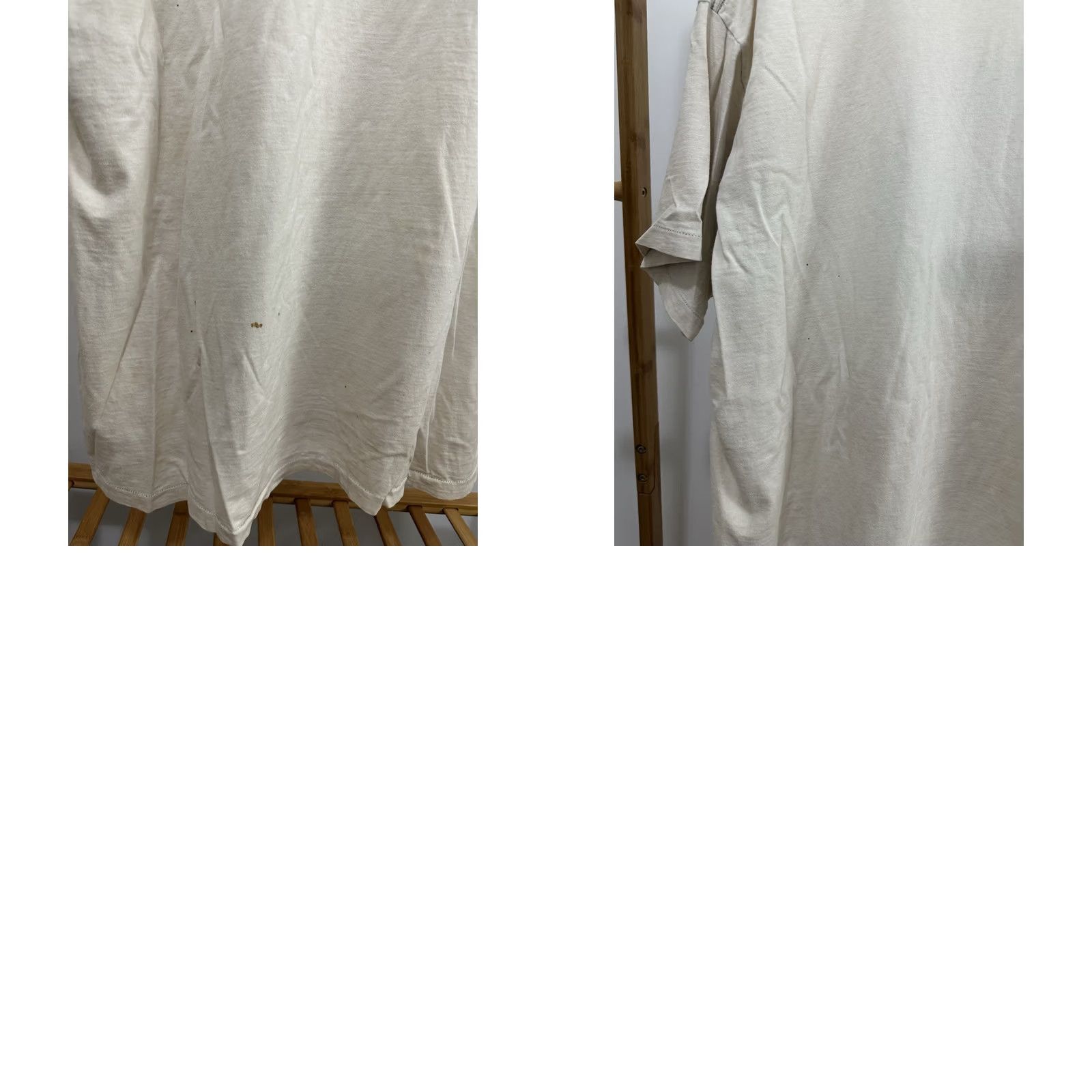 Polo Ralph Lauren VTG 90s Polo Ralph Lauren Ball Pony Single Stitch T-Shirt Size XL Shirt Mens Cream Polo Ralph Lauren Ball Pony Shirt XL Mens Size US XL / EU 56 / 4 - 8 Thumbnail