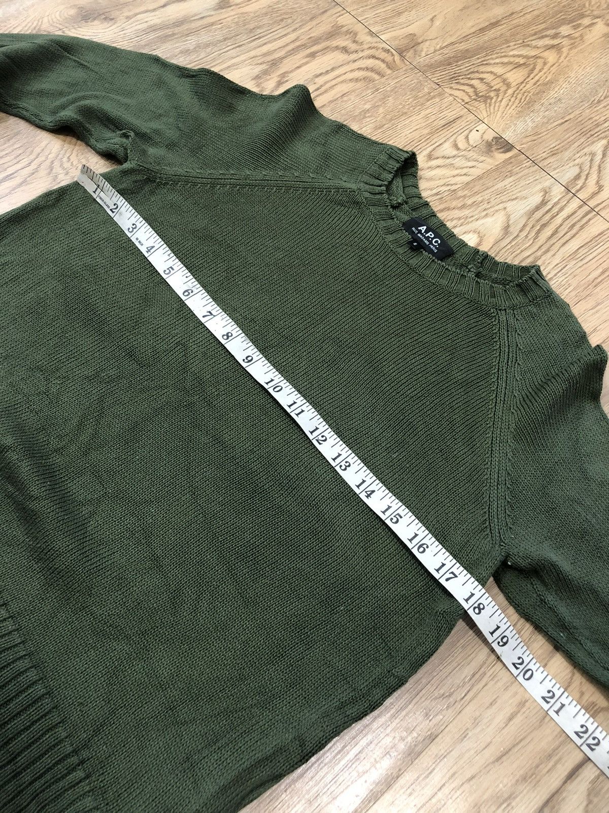 APC knit sweatshirt
