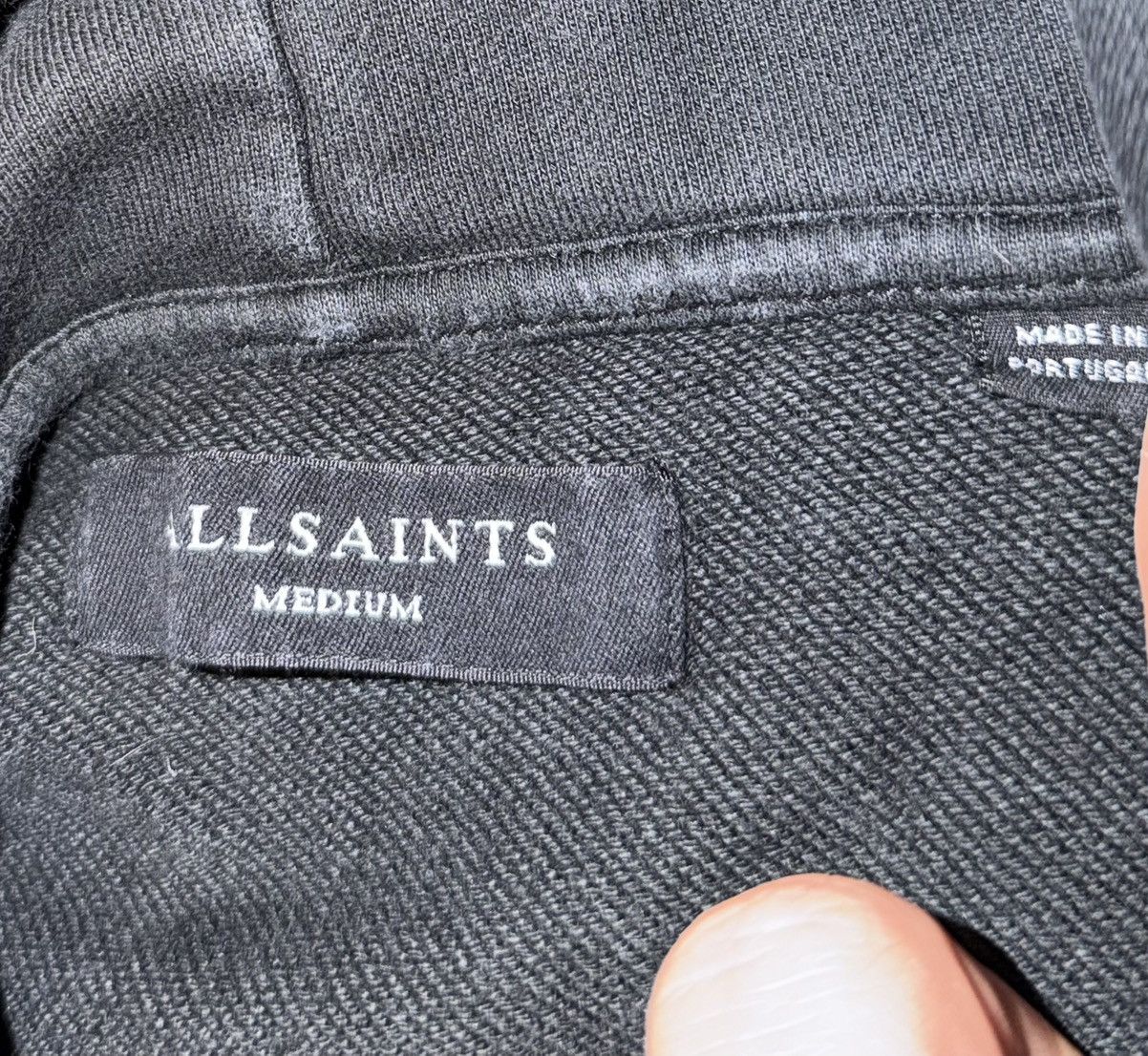 Allsaints ALLSAINTS Shadow Stamp Logo Hoodie size Medium Size US M / EU 48-50 / 2 - 4 Thumbnail