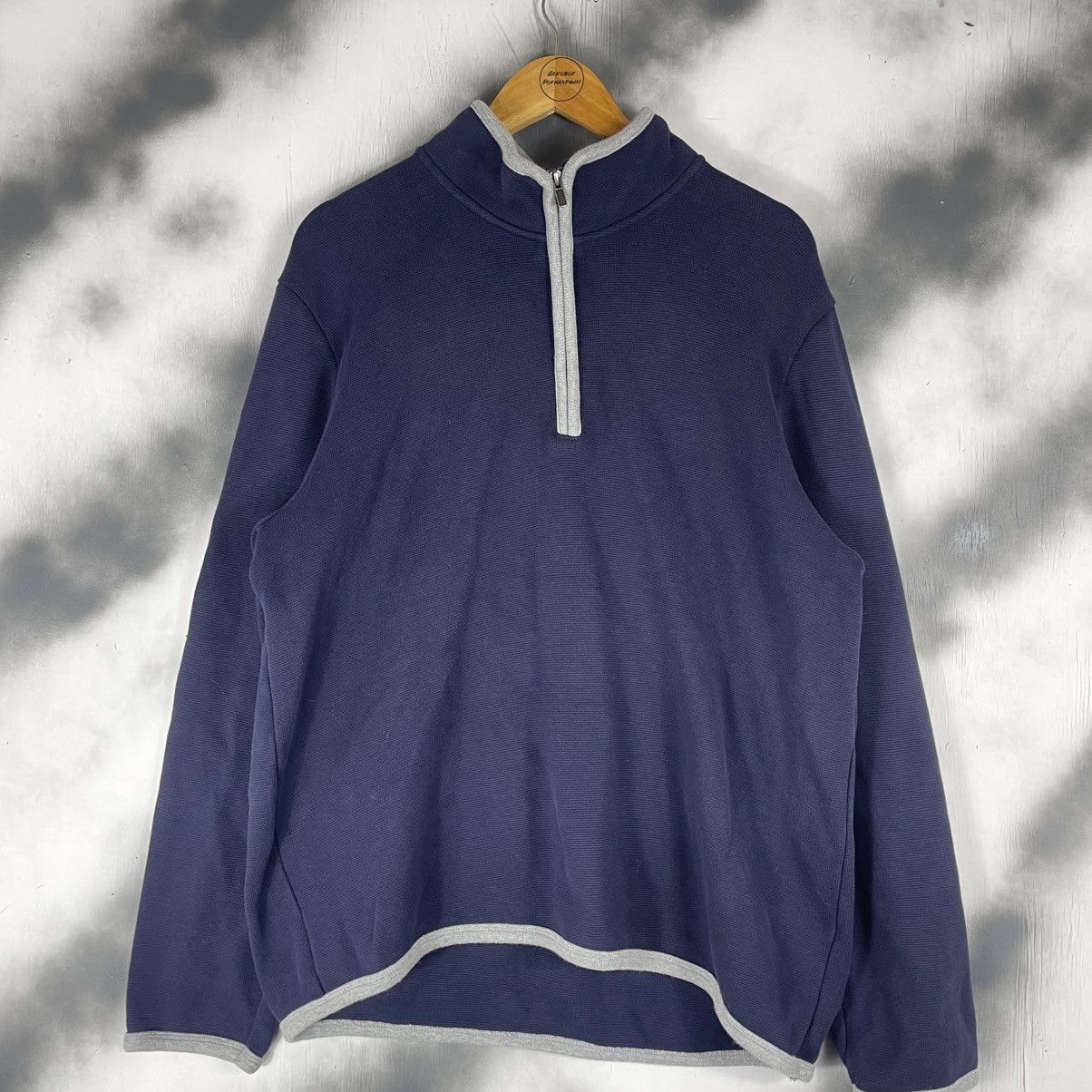 L.L. Bean Vintage LL BEAN HALF ZIPPER SWEATER Size US L / EU 52-54 / 3 - 1 Thumbnail