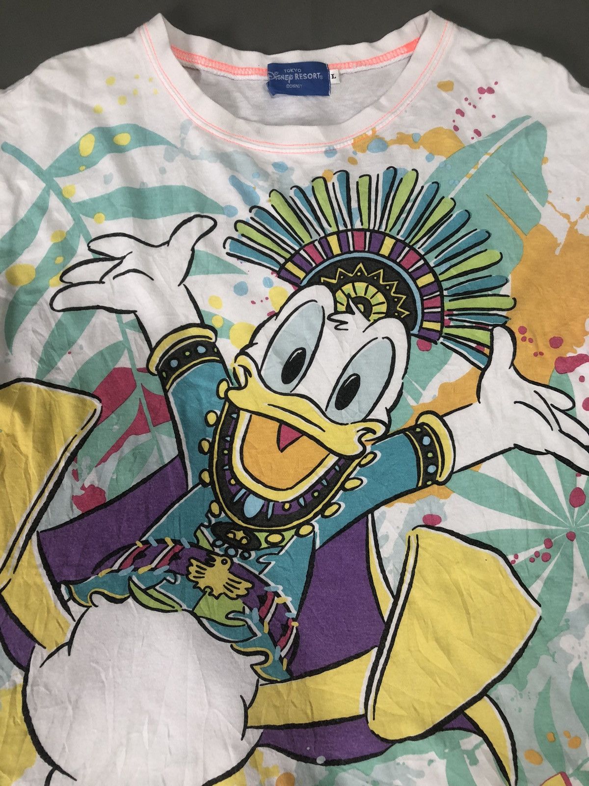 Disney × Hysteric Glamour × Japanese Brand Tokyo Disney Resort All Over Print Tshirt Tee Size US L / EU 52-54 / 3 - 5 Thumbnail
