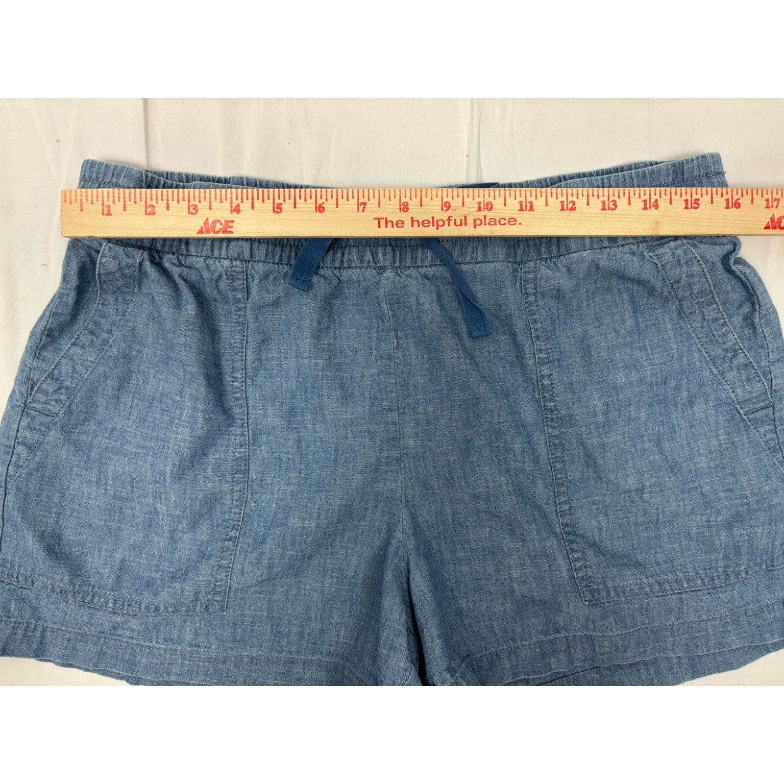 Gap Gap Shorts w/ Washwell™ Women's 3" Inseam Shorts Blue M Size 32" / US 10 / IT 46 - 2 Thumbnail